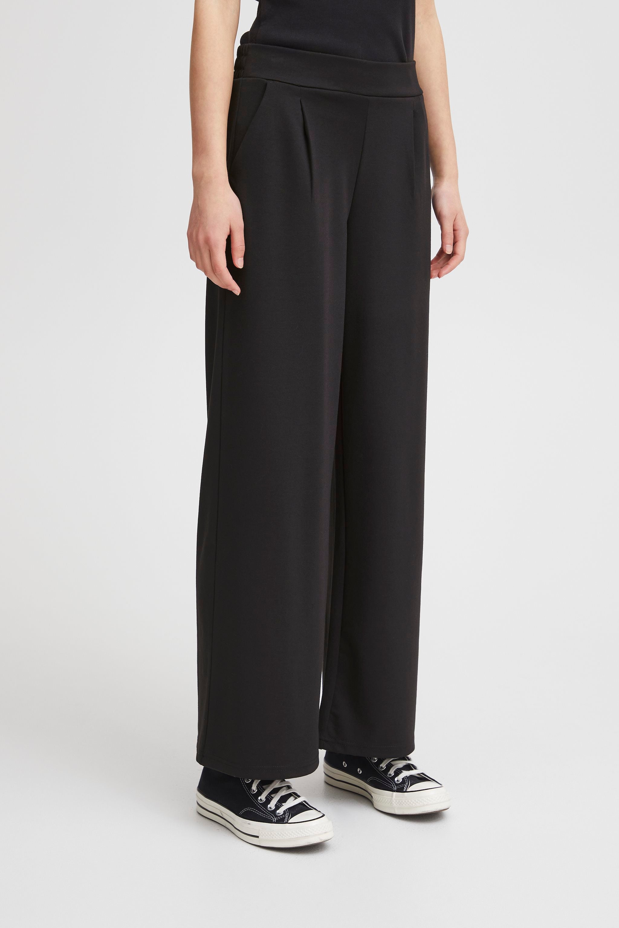 Regular trousers ICHI IHKATE SUS LONG WIDE PA2