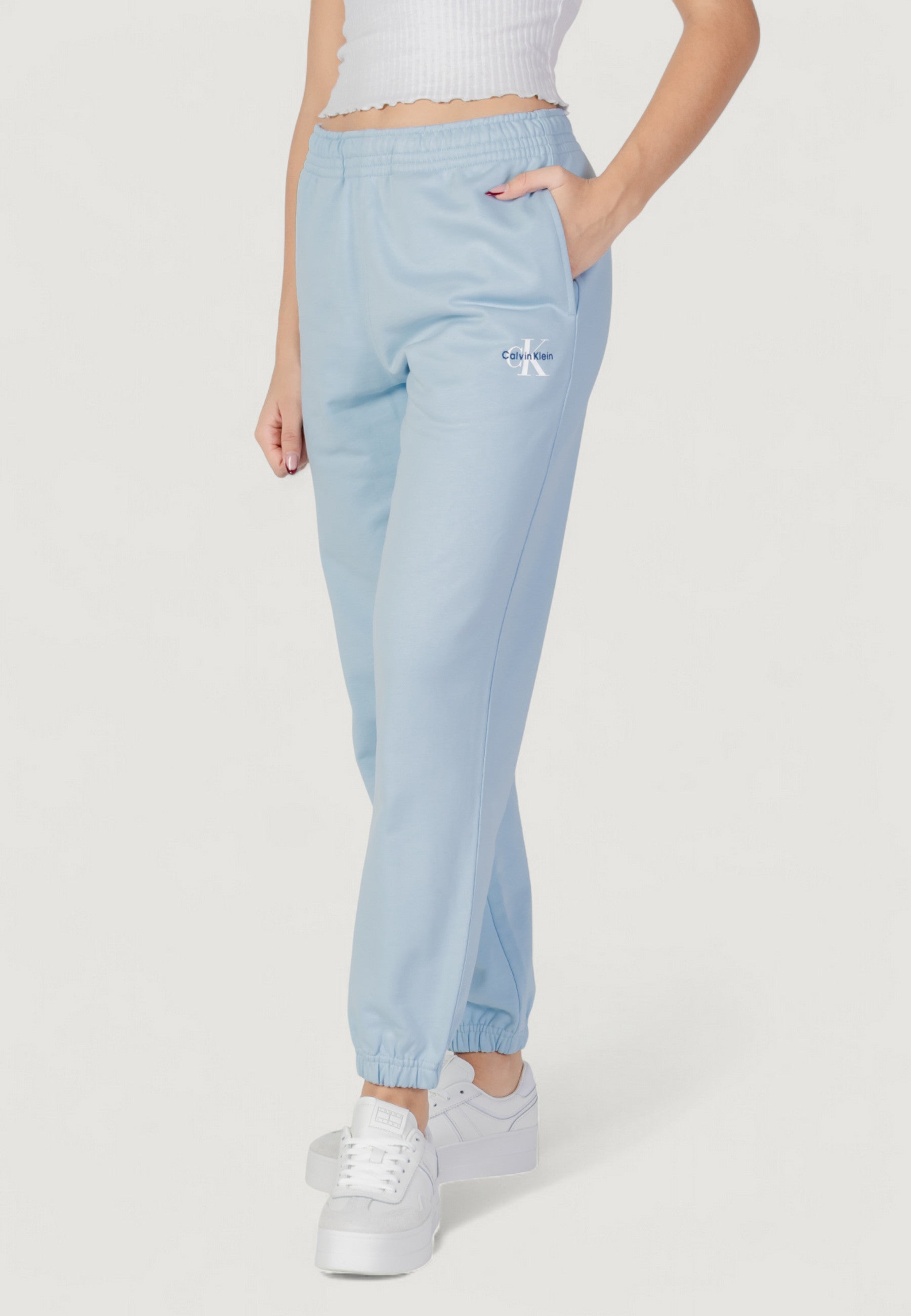 Pantaloni sportivi Calvin Klein Jeans MONOLOGO FRENCH TERR