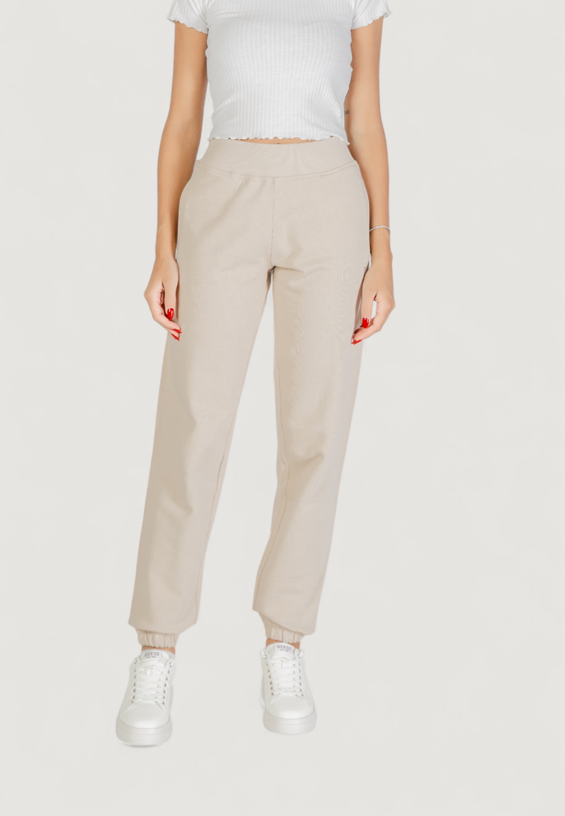 Pantaloni sportivi Guess PRIMULA RHINESTONES JOGGER