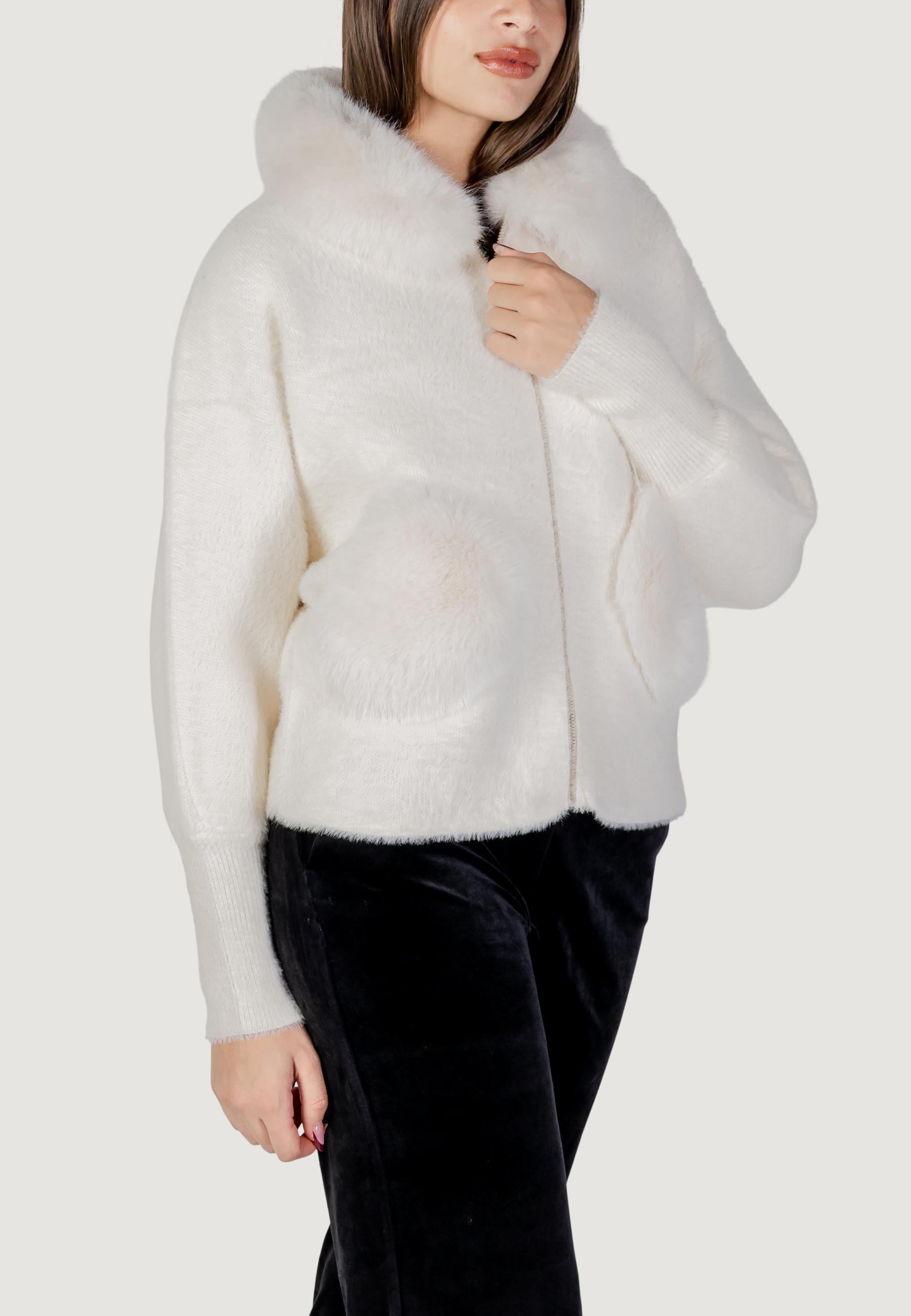 Ecologic fur coats AYFEE GIACCA COLLO PELLICCIA