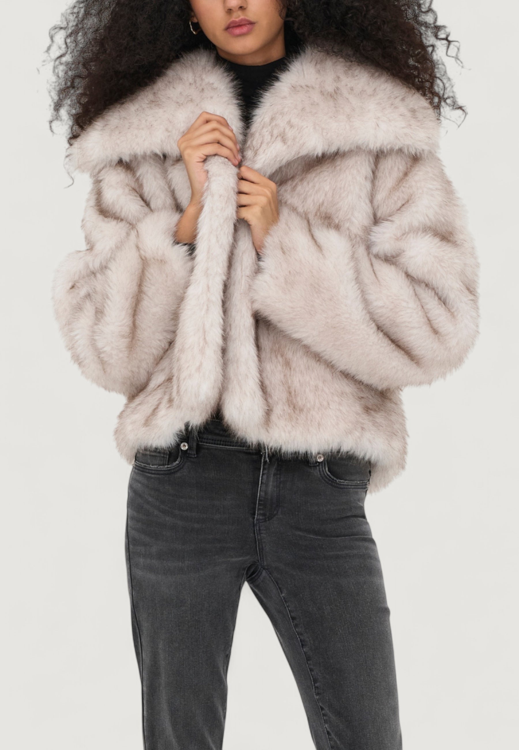 Ecologic fur coats Only ONLDAWN LIFE FAUX FUR JACKET CC OTW