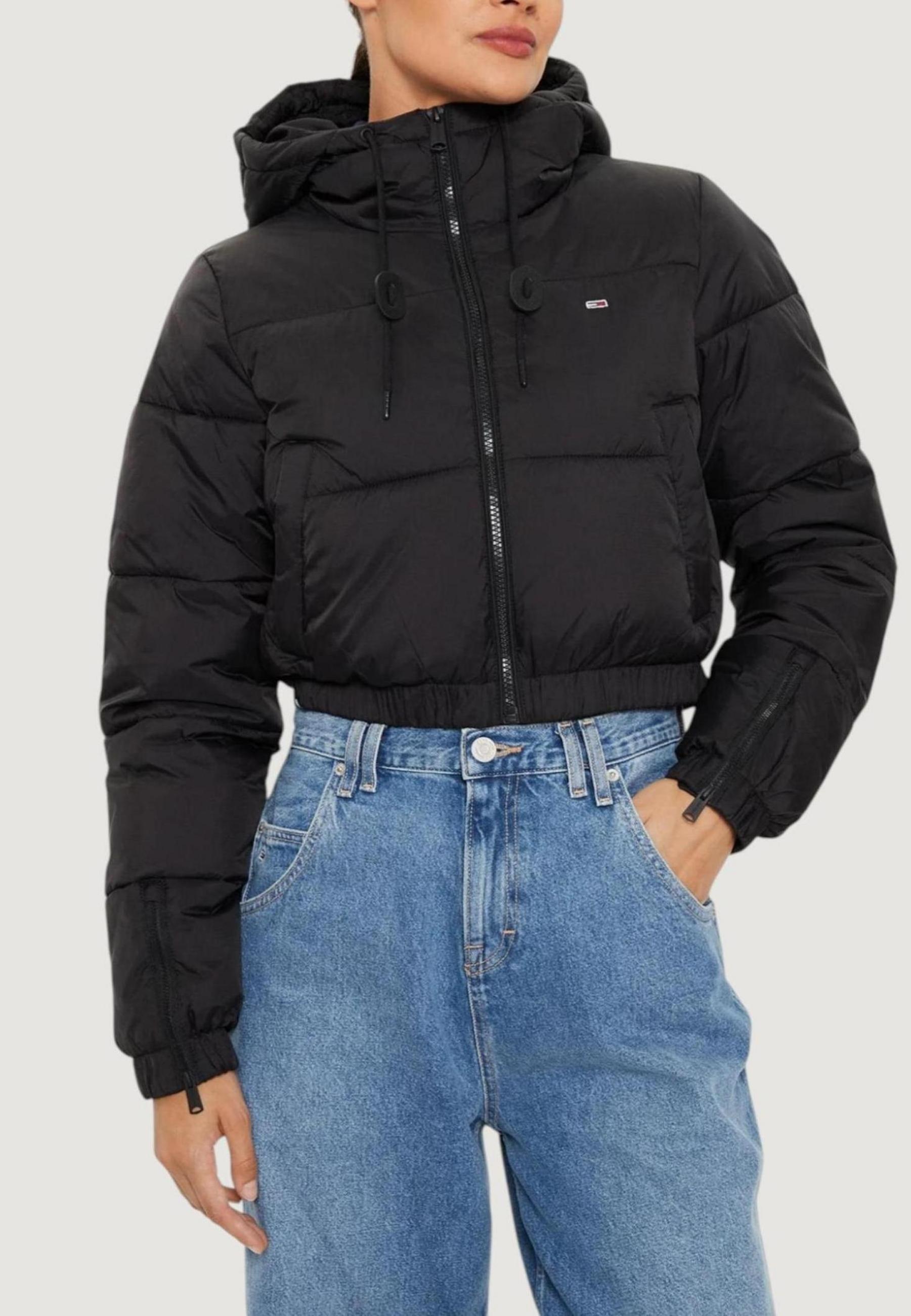 Down jacket Tommy Hilfiger Jeans TJW CRP HOODED PUFFE