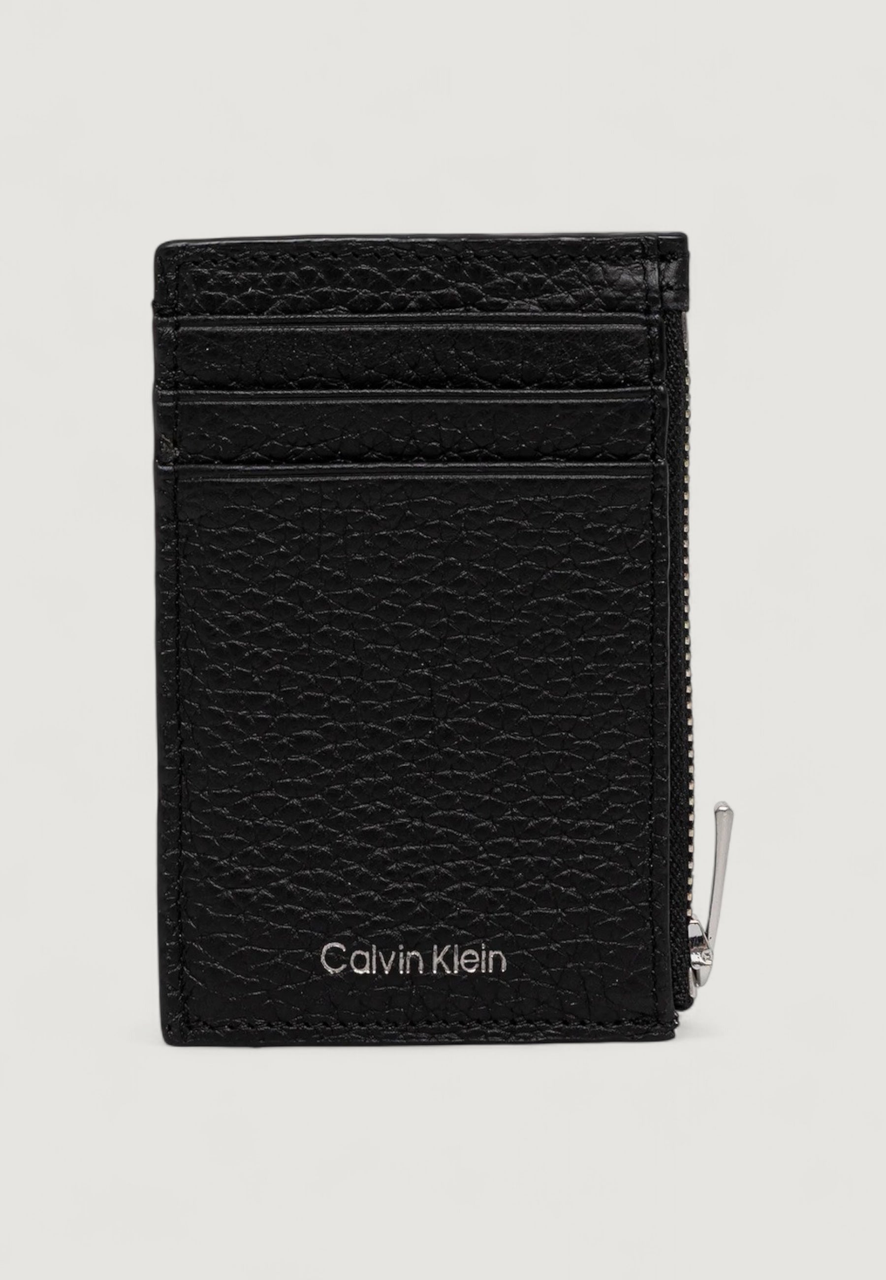 Calvin Klein CK LEATHER N/S ZIP CARD CASE