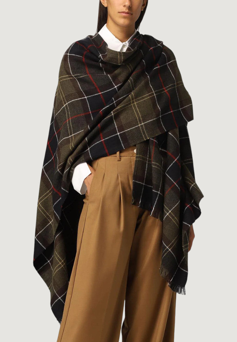 Hood Barbour STAFFIN TARTAN SERAPE