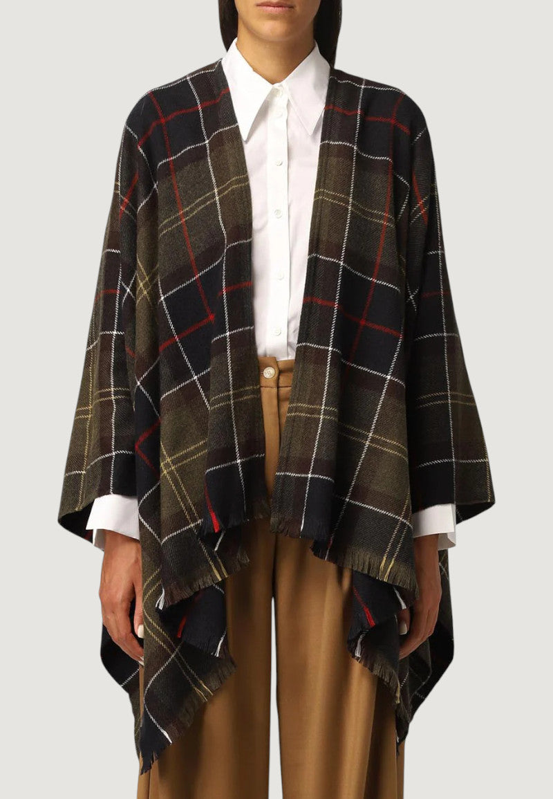 Hood Barbour STAFFIN TARTAN SERAPE