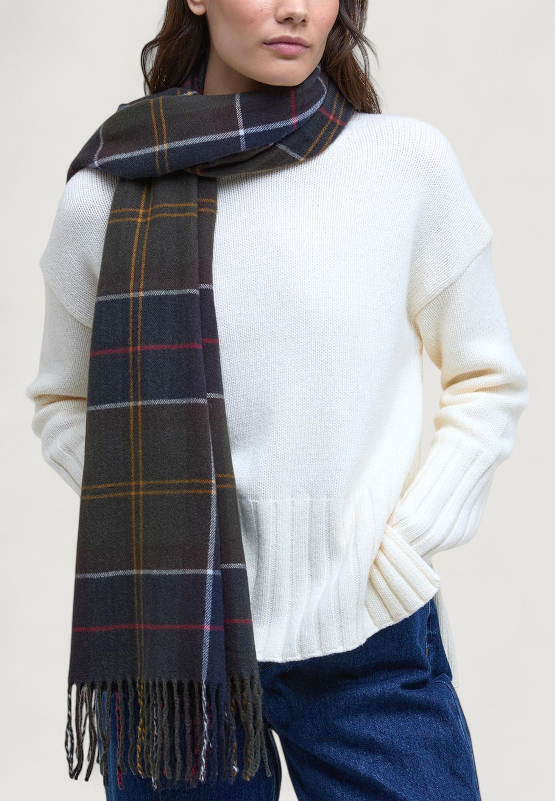 Scarf Barbour STANWAY TARTAN WRAP