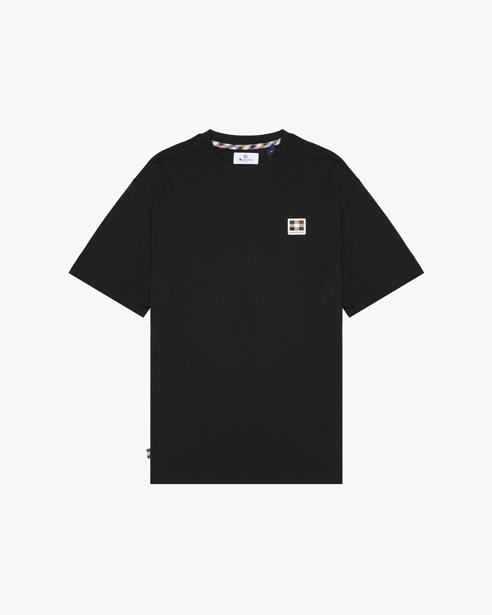 T-shirt Aquascutum Active RUBBER PATCH LOGO T-SHIRT