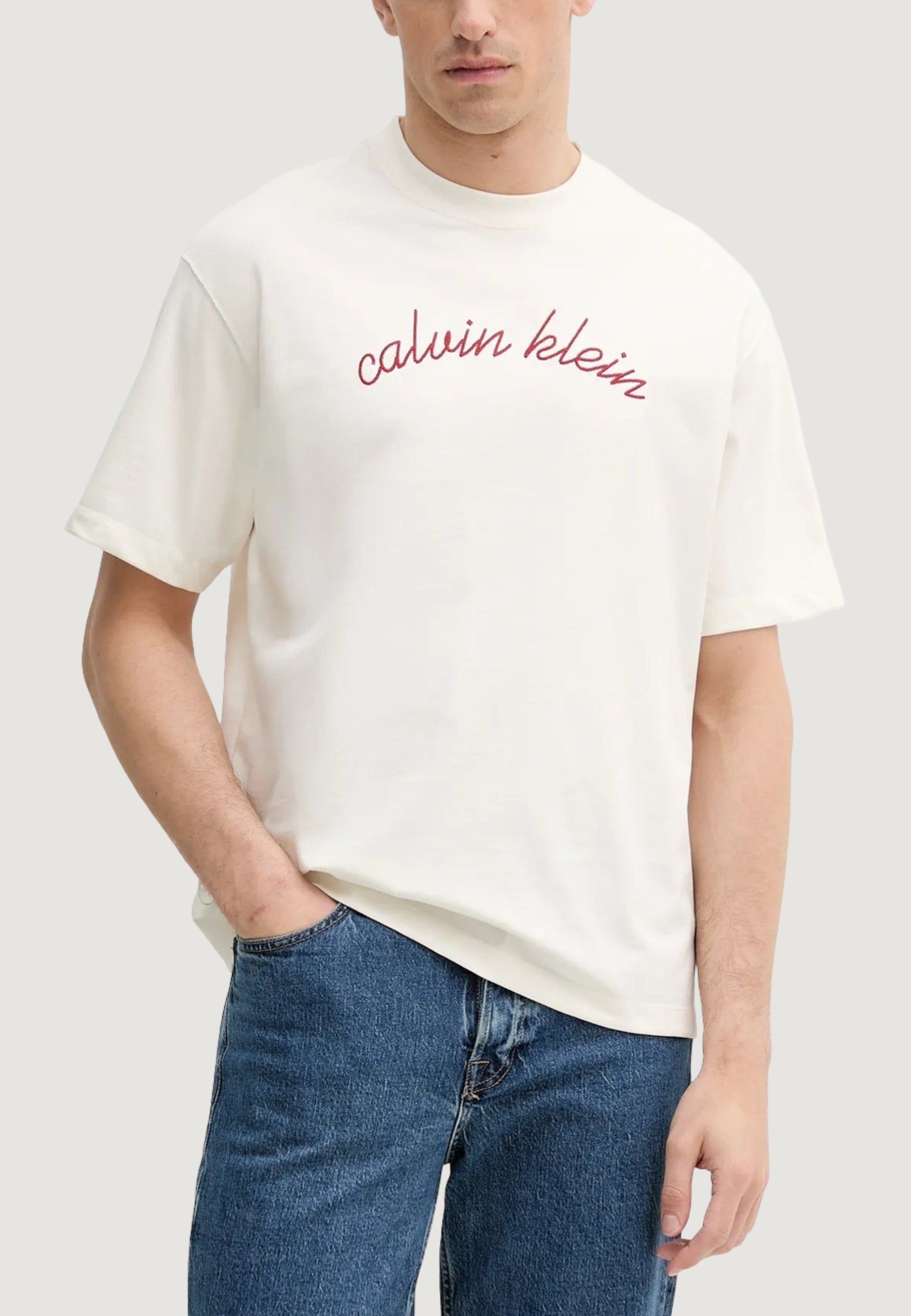 T-shirt Calvin Klein Jeans SS CENTER CHAIN STIT