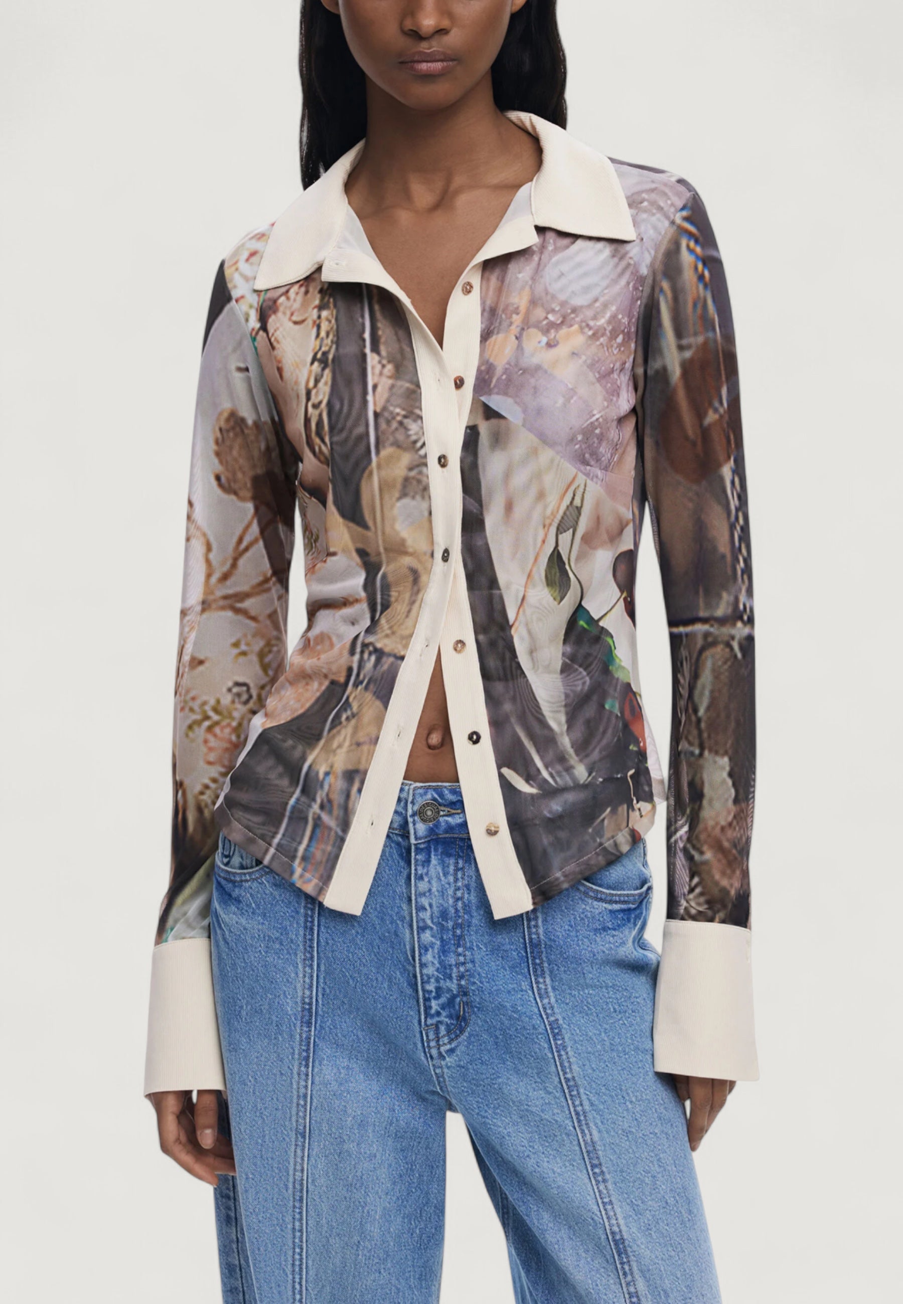 Long sleeves shirts Desigual TS_EYRE