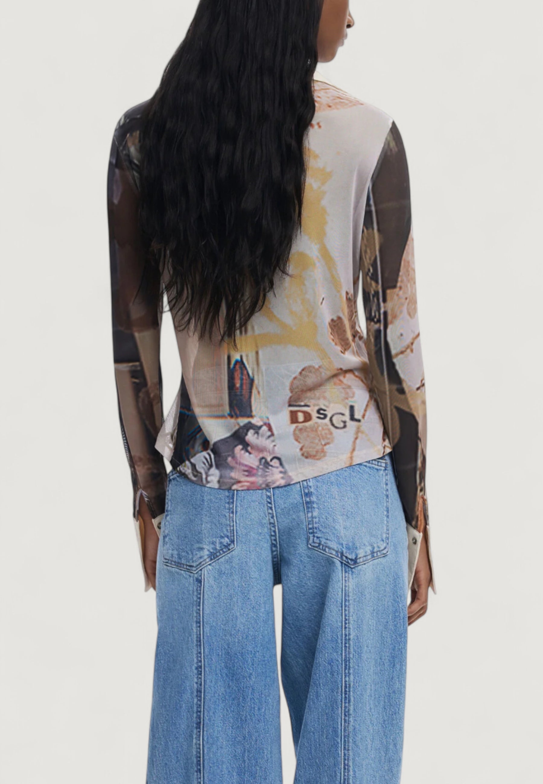 T-shirt manica lunga Desigual TS_EYRE