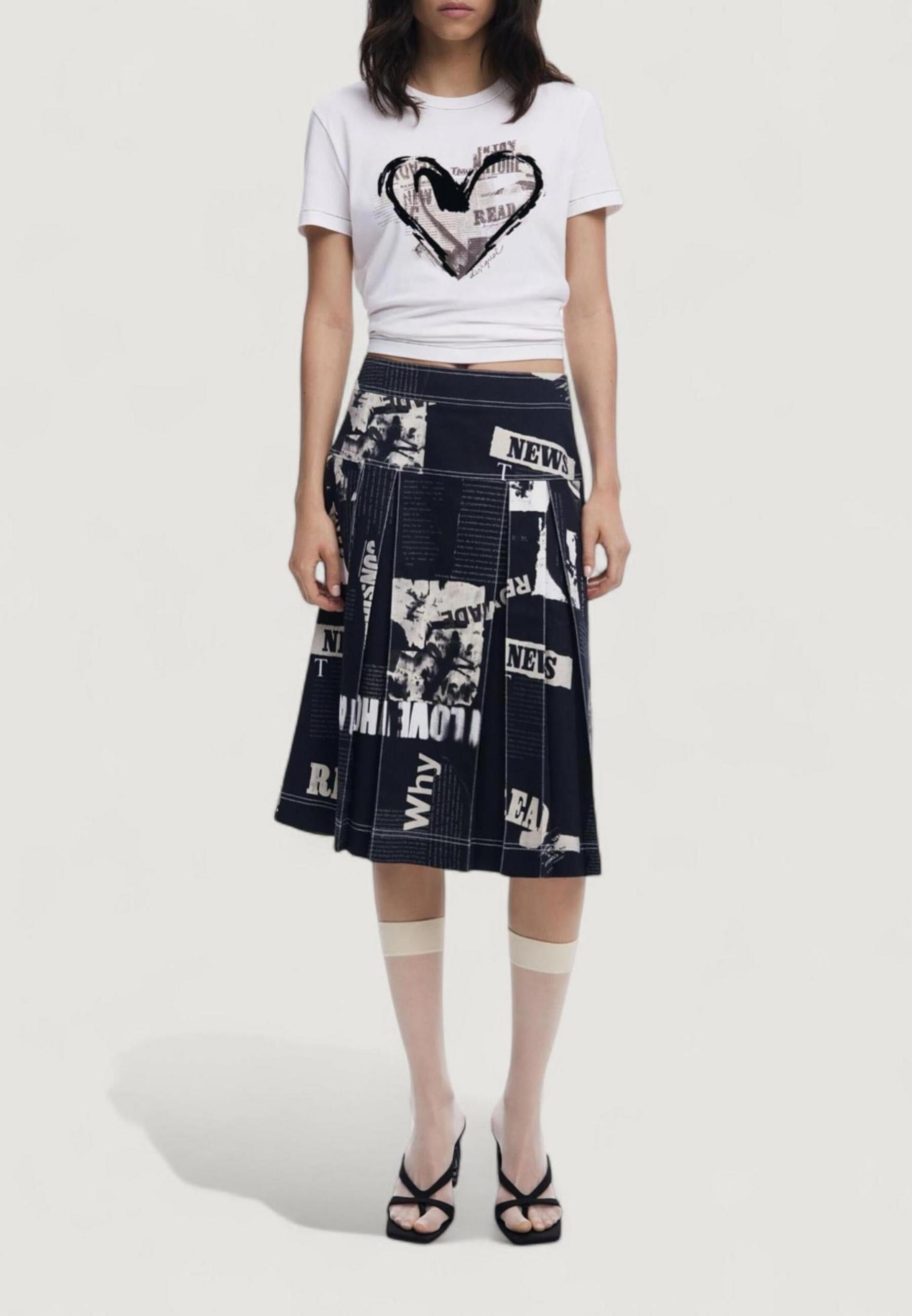 T-shirt Desigual TS_LETTER CORE