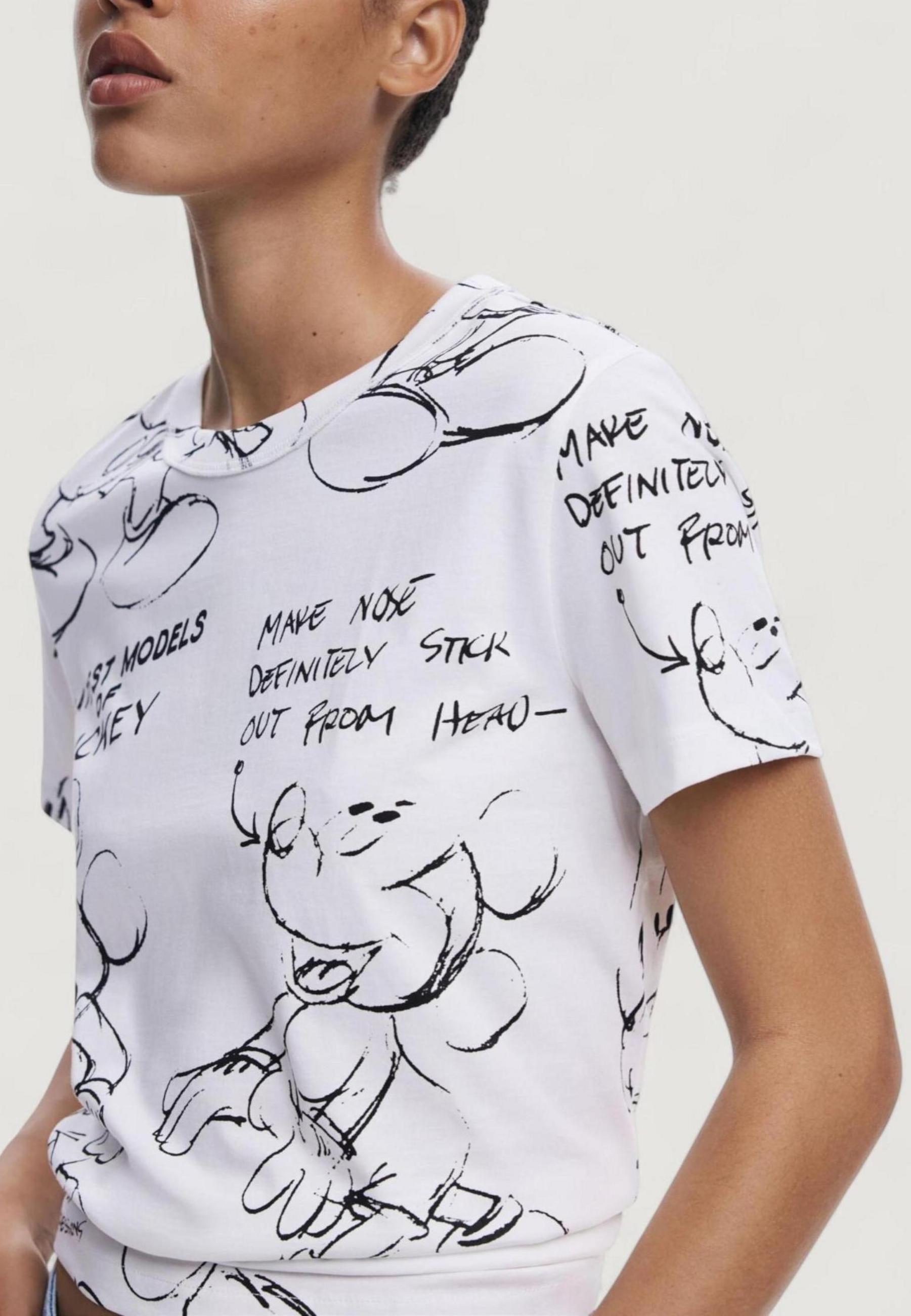 T-shirt Desigual TS_MICKEY SKETCH