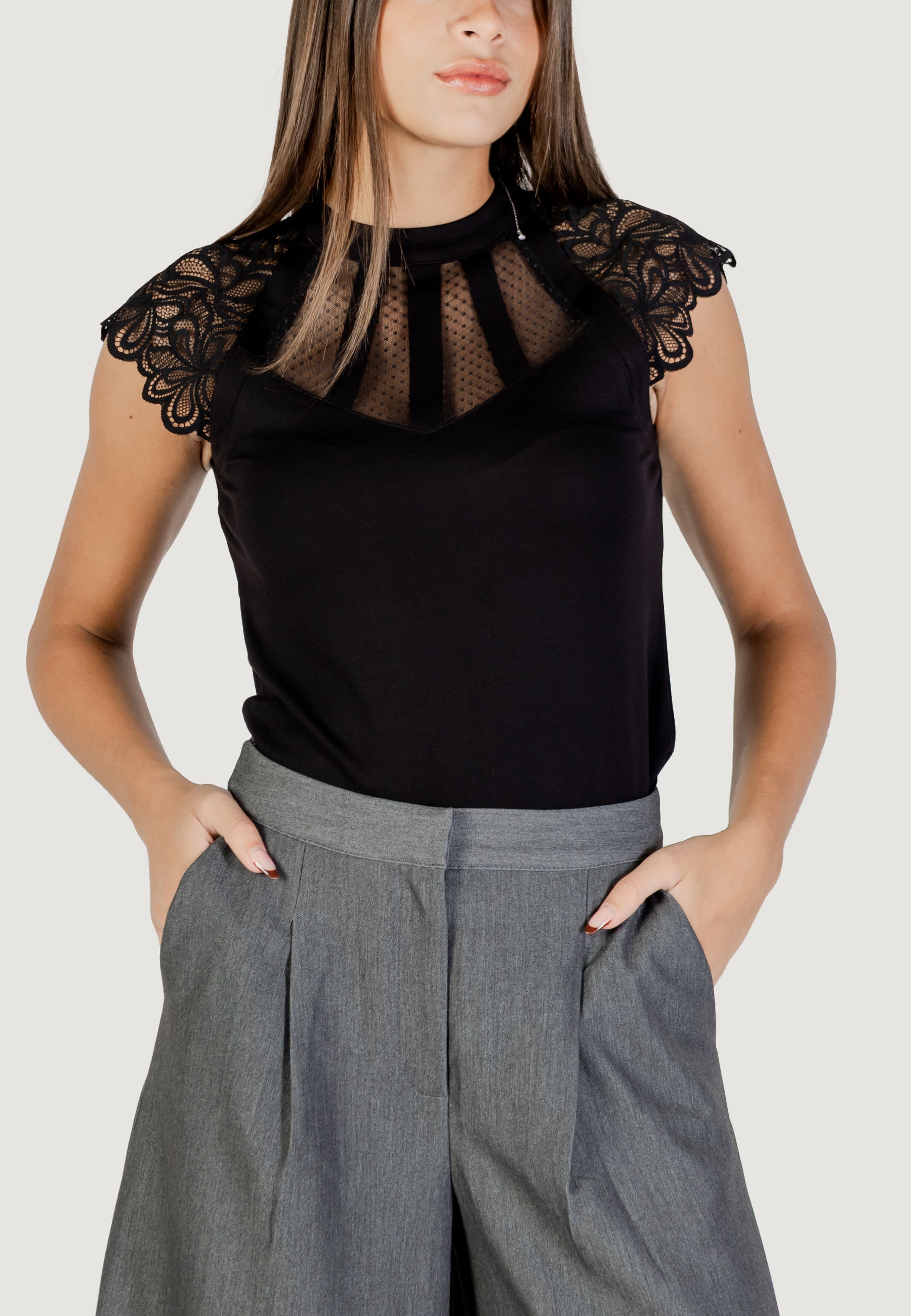 Morgan T-Shirt Donna A Maniche Corte – Cotone Morbido, Basic E Versatile - 4