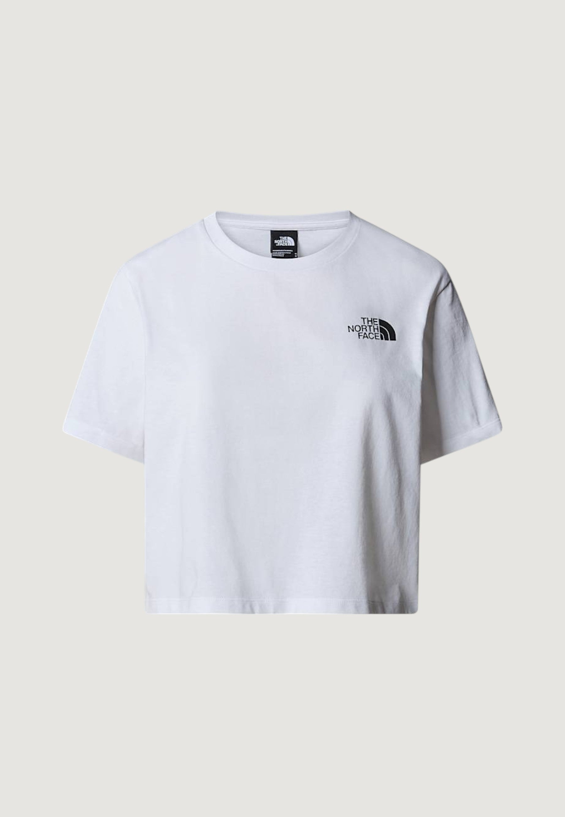 T-shirts THE NORTH FACE W SIMPLE DOME CROPPED SLIM TEE