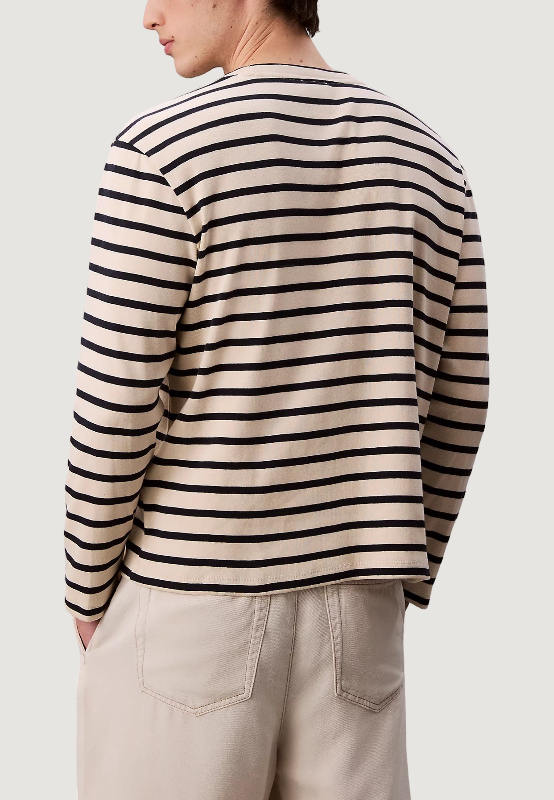 T-shirt Calvin Klein Jeans LS COMPACT RIB STRIP