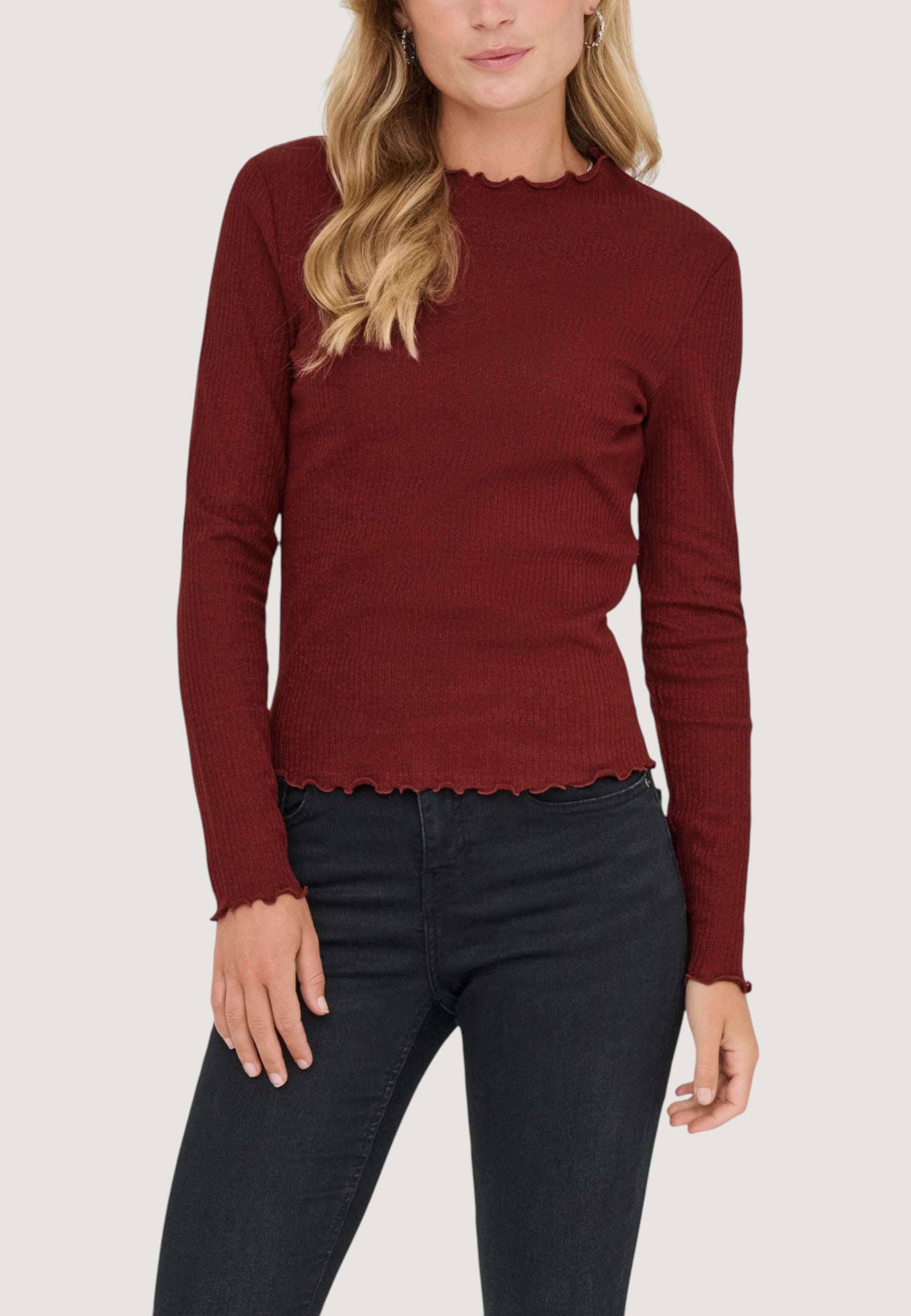 T-shirt Only Onlemma Life Ls Glitter Top Jrs Noos