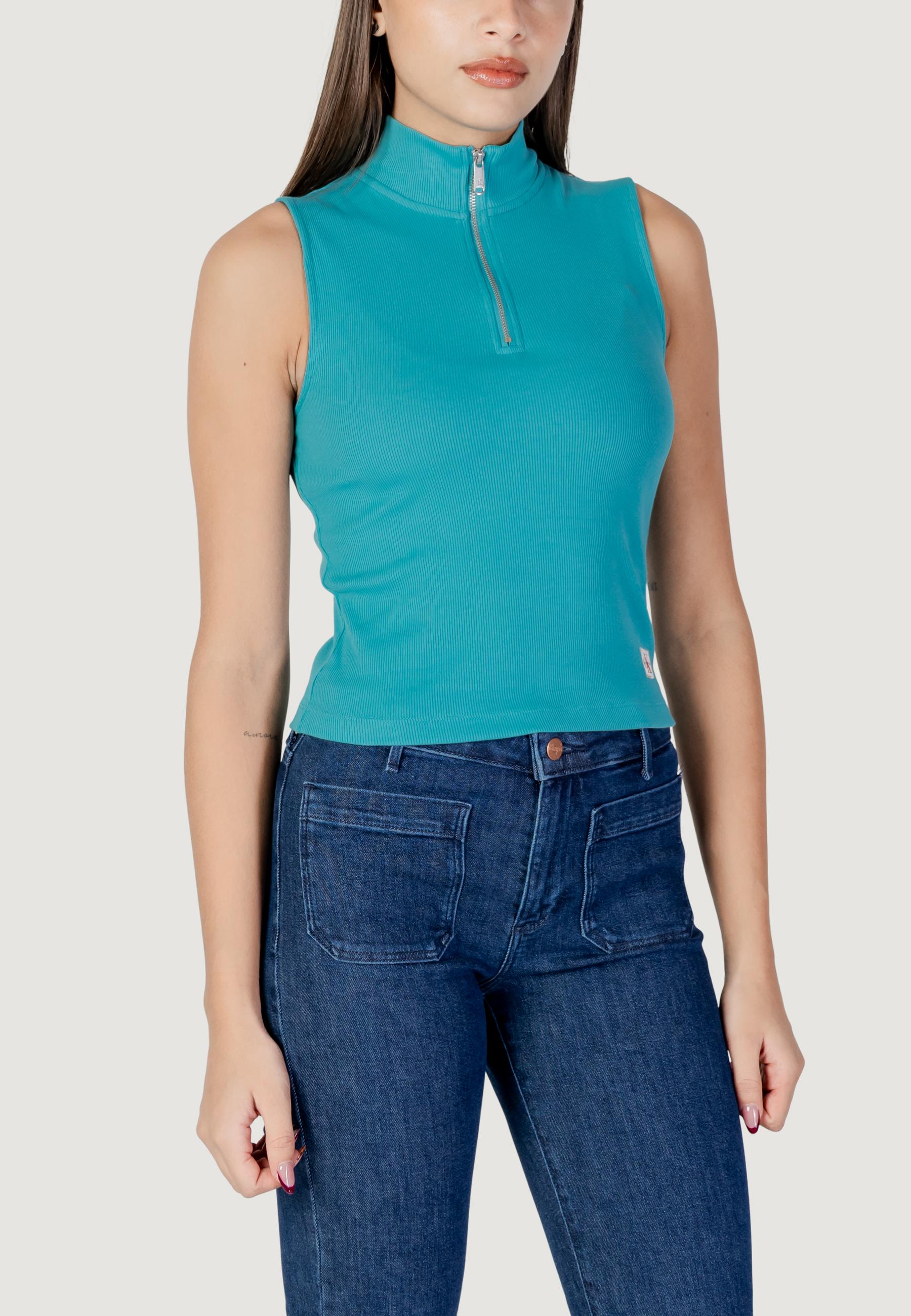 Top Calvin Klein Jeans A- WOVEN LABEL SL QZ