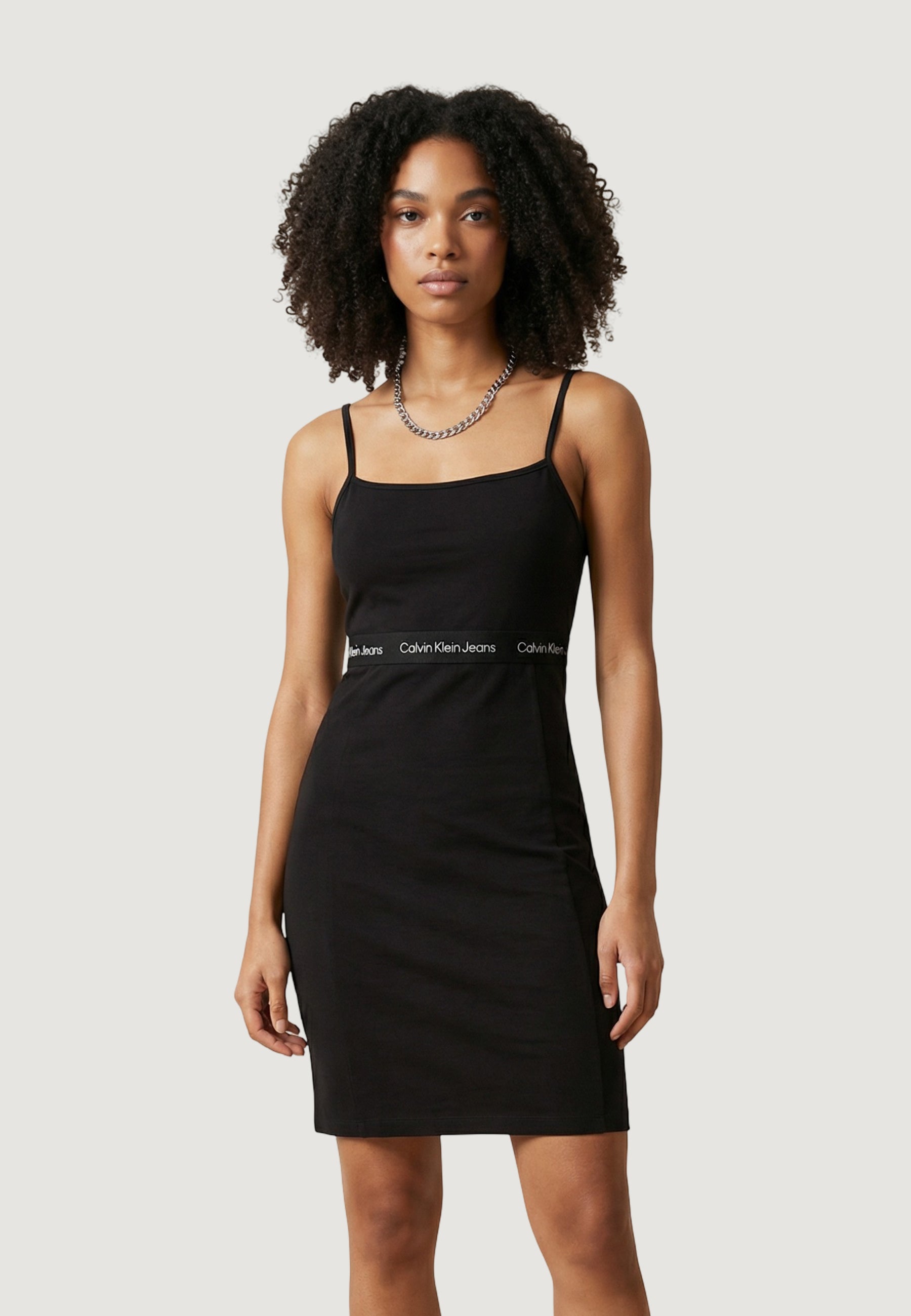 Midi dress Calvin Klein Jeans LV047F289G Black Goccia.Shop Midi dress Calvin Klein Jeans LV047F289G Black Goccia.Shop