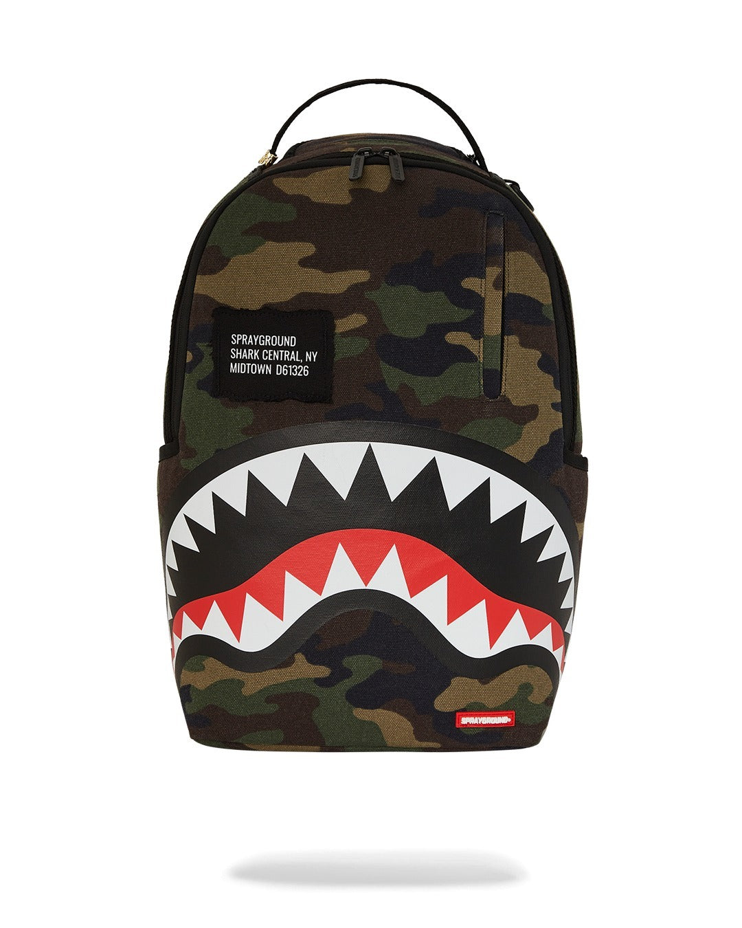 Backpack Sprayground SHARK CENTRAL CAMO DLXS BACKPACK