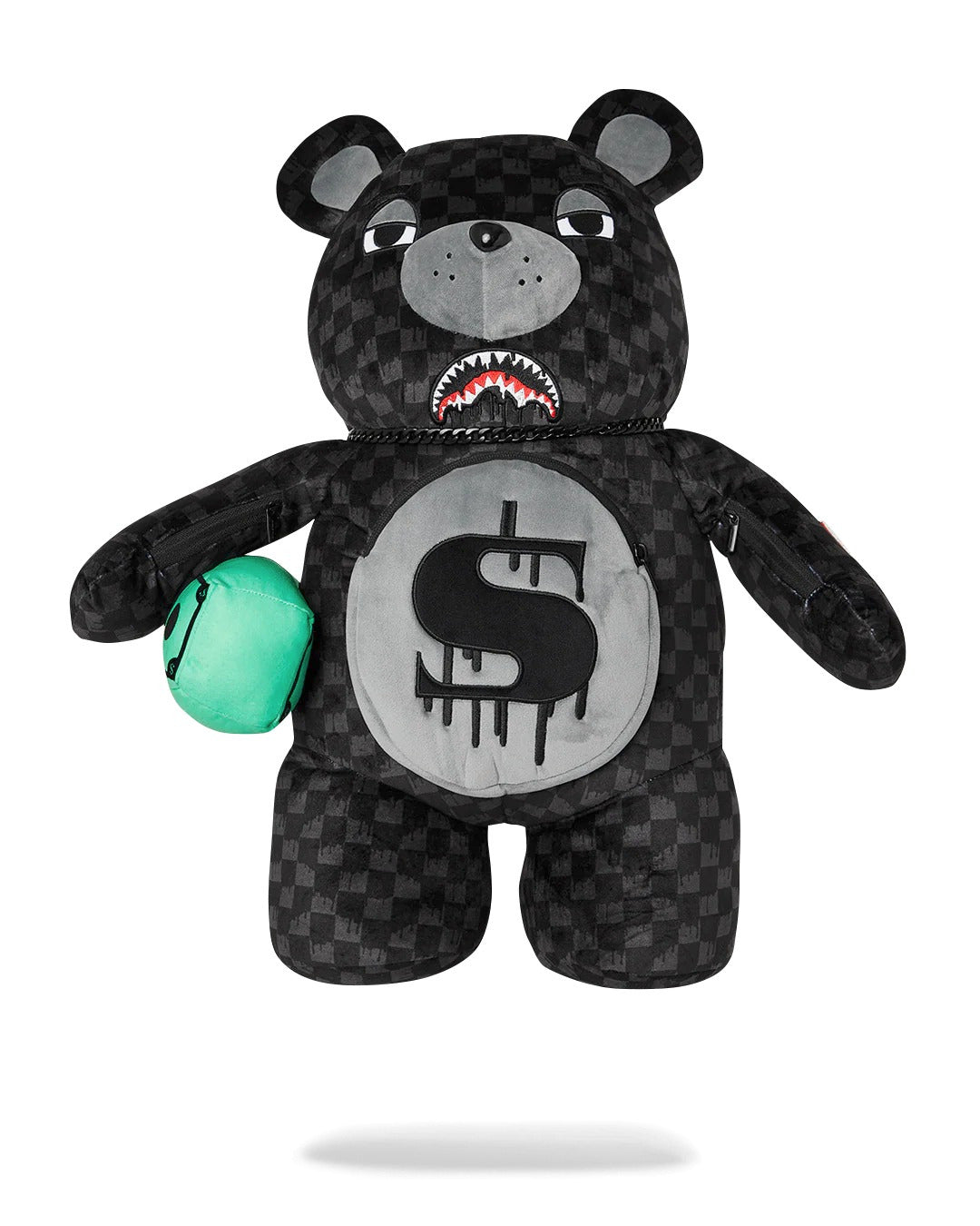 Backpack Sprayground DRIPPING SHARKS IN PARIS MONEYBEAR TEDDY BEAR