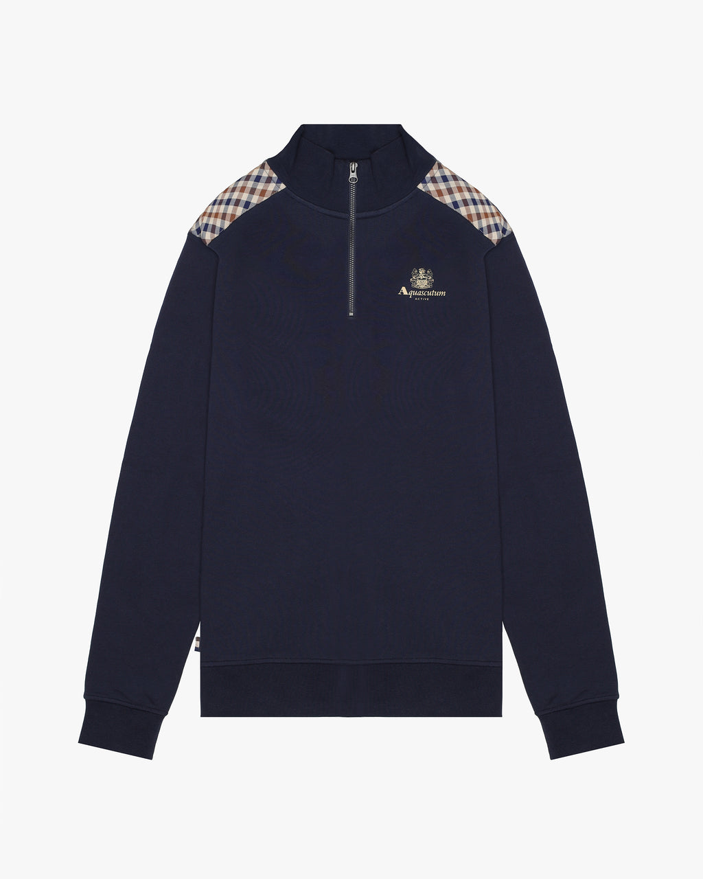 Felpa senza cappuccio Aquascutum Active CC SHOULDER 1/4 ZIP FLEECE