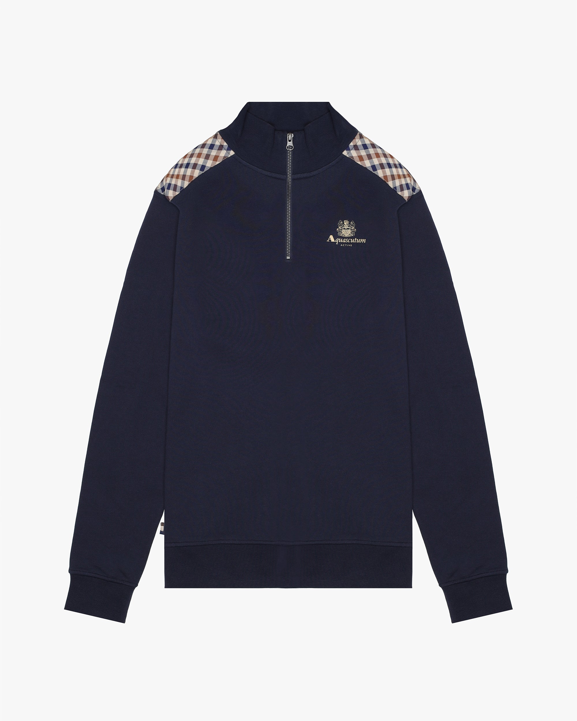 Felpa senza cappuccio Aquascutum Active CC SHOULDER 1/4 ZIP FLEECE