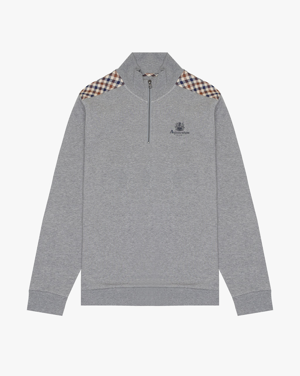 Felpa senza cappuccio Aquascutum Active CC SHOULDER 1/4 ZIP FLEECE