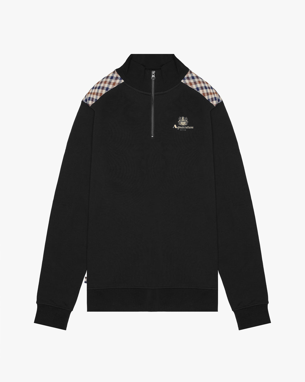 Felpa senza cappuccio Aquascutum Active CC SHOULDER 1/4 ZIP FLEECE