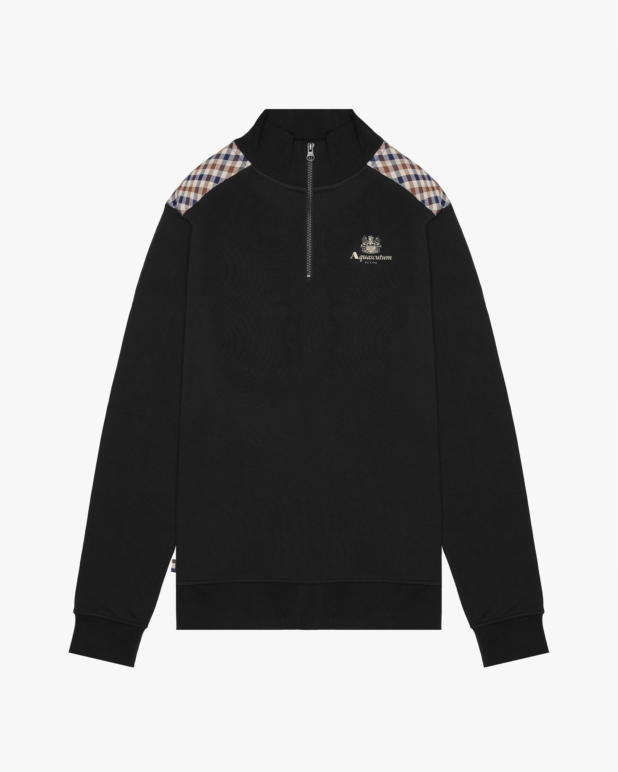 Felpa senza cappuccio Aquascutum Active CC SHOULDER 1/4 ZIP FLEECE