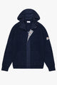 Cardigan Aquascutum Active LAMBSWOOL HOODED FZ KNIT