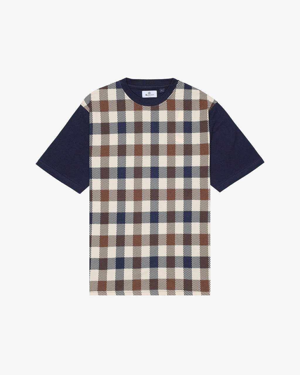 T-shirt Aquascutum Active MACRO ICONIC FRONT  T-SHIRT