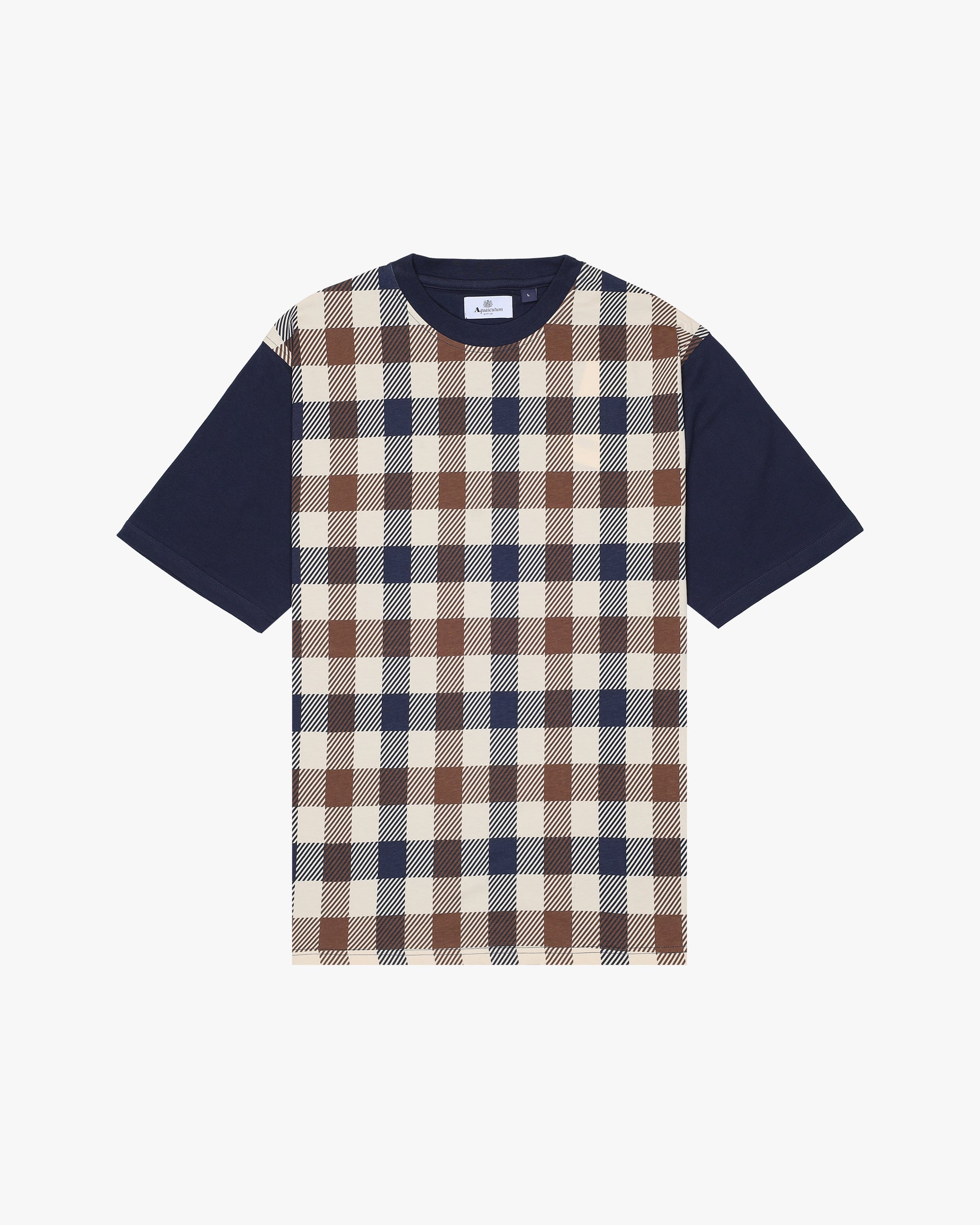 T-shirt Aquascutum Active MACRO ICONIC FRONT  T-SHIRT