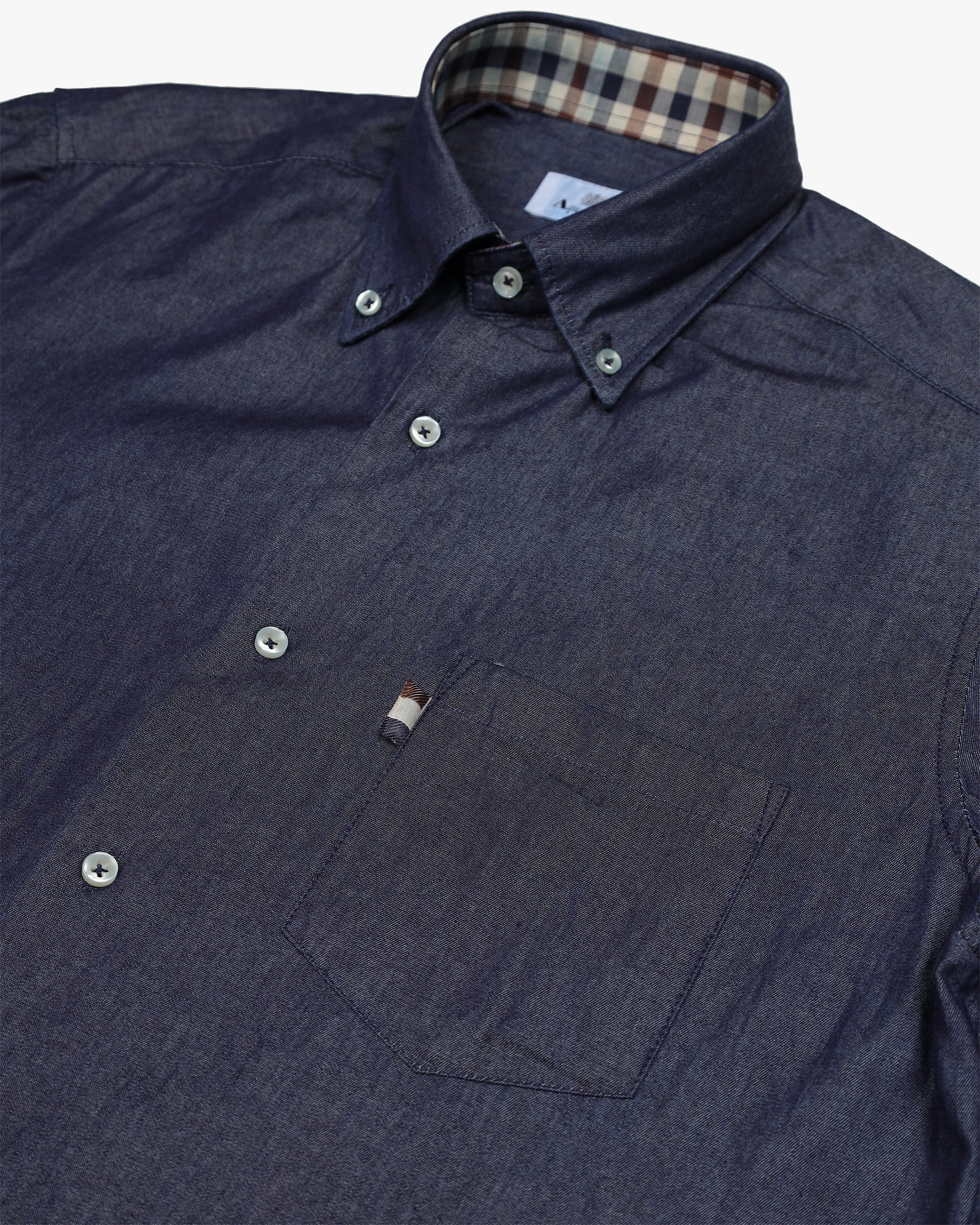Camicia manica lunga Aquascutum Active DENIM SHIRT
