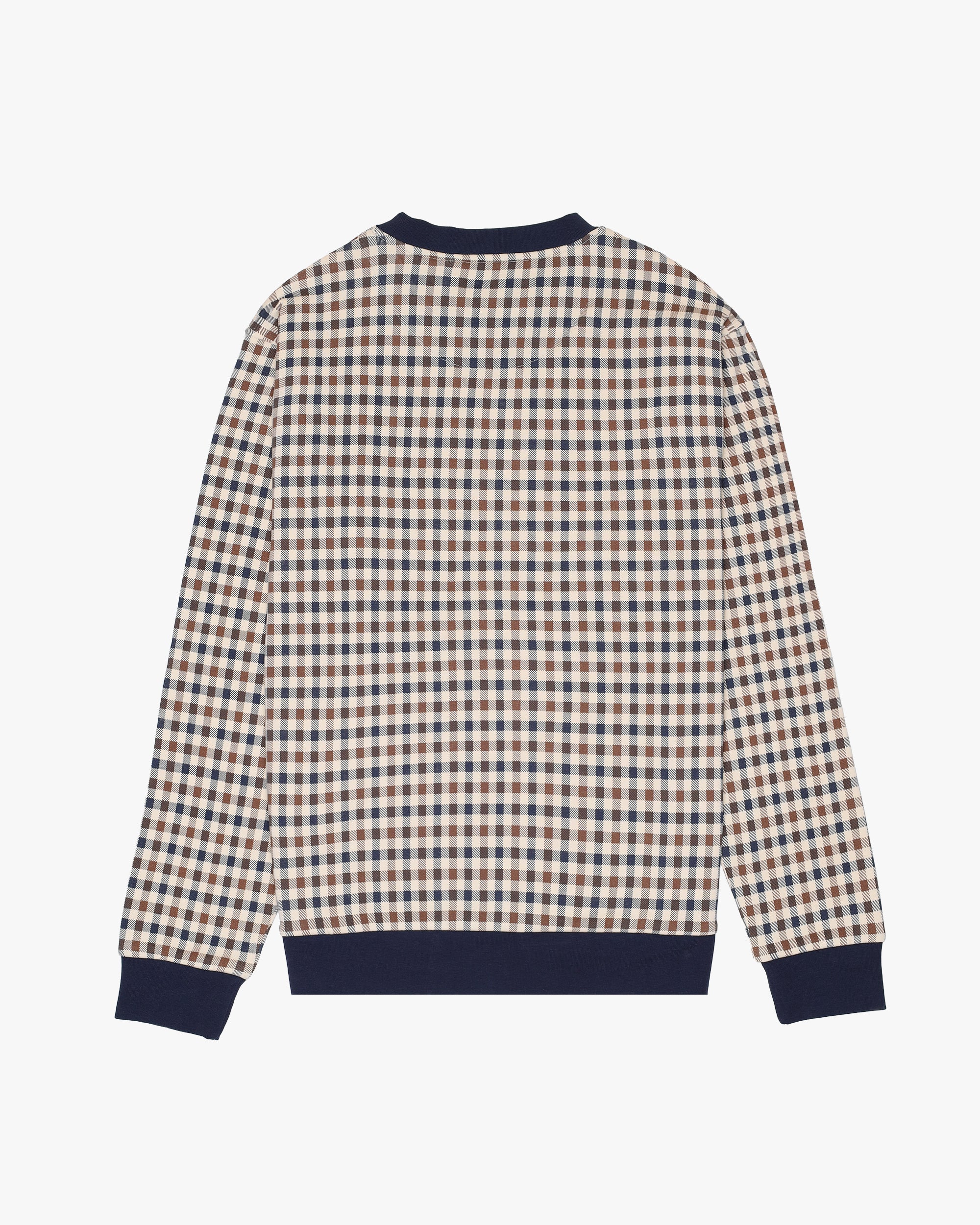 Felpa senza cappuccio Aquascutum Active ICONIC CREW NECK FLEECE