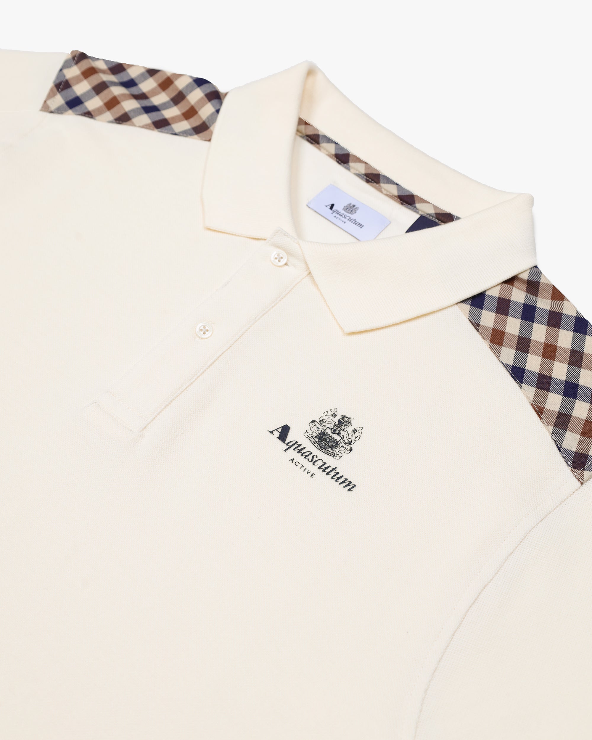 Polo manica corta Aquascutum Active STRIPES PIQUET POLO