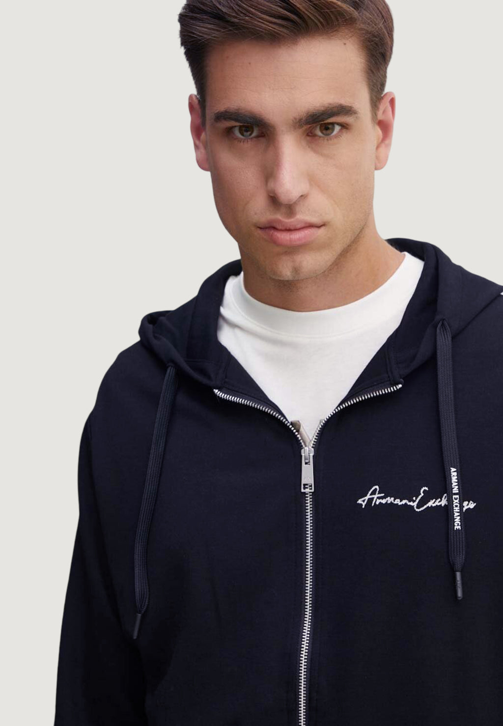 Felpa con cappuccio Armani Exchange 8NZMSH Z9N1Z