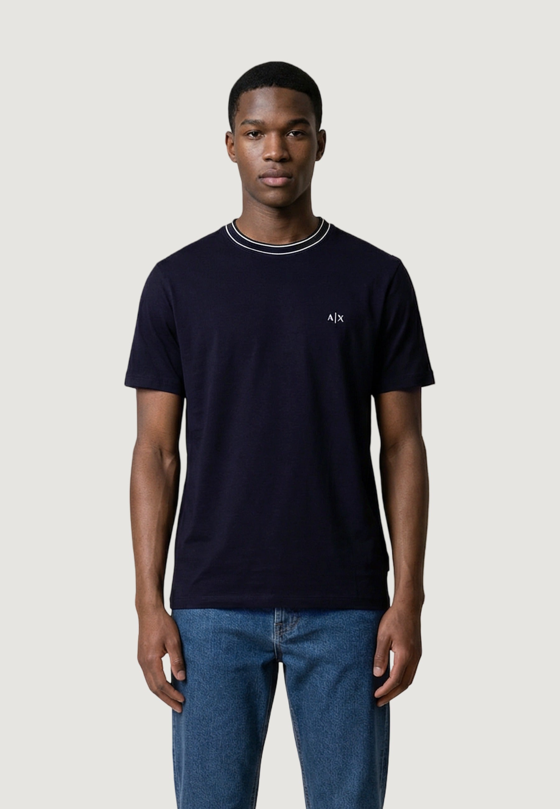 T-shirt Armani Exchange XM002484 AF21936 Dark Blue – Goccia.Shop