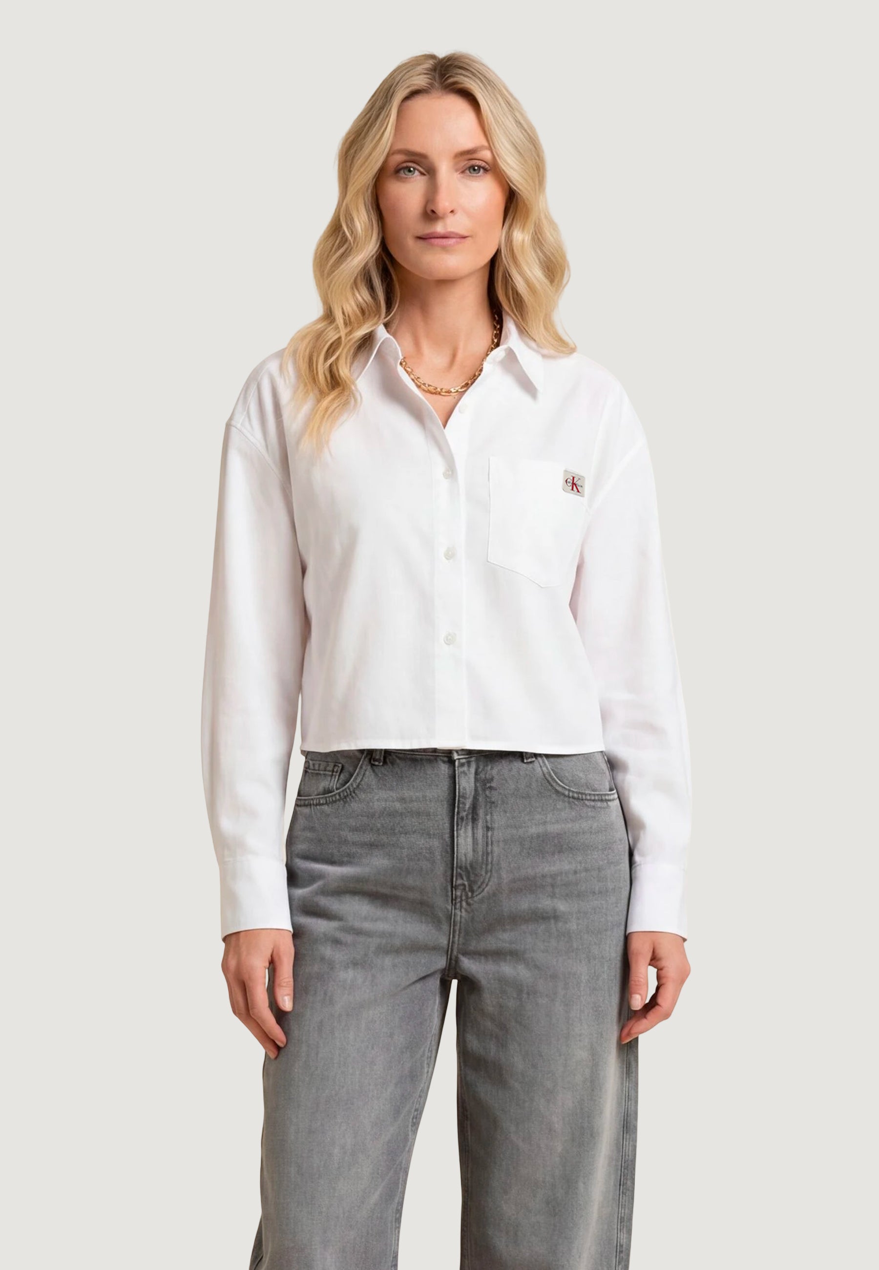 Camicia manica lunga Calvin Klein Jeans LV047F148G