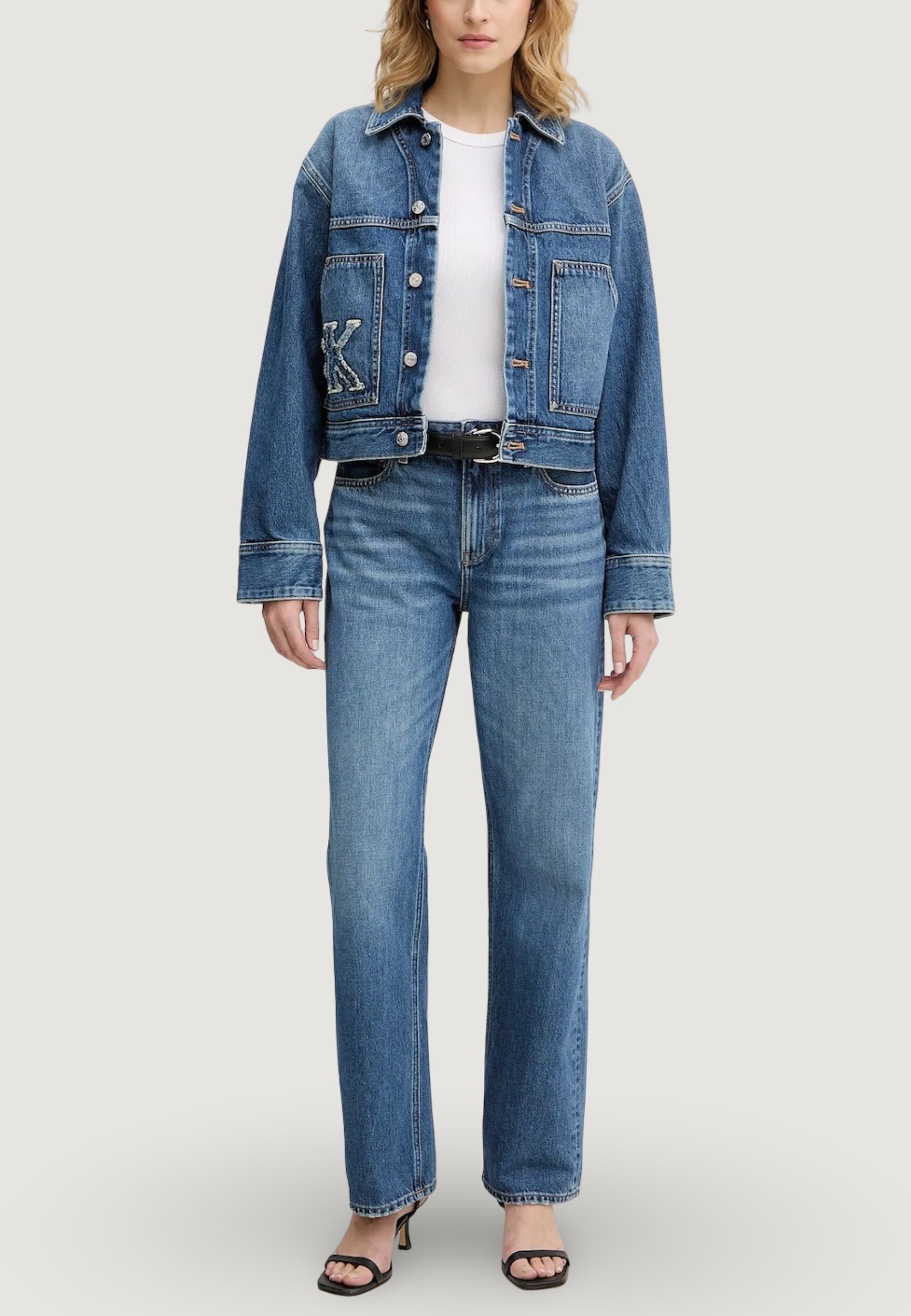 Jeans mom Calvin Klein Jeans LV047E704G