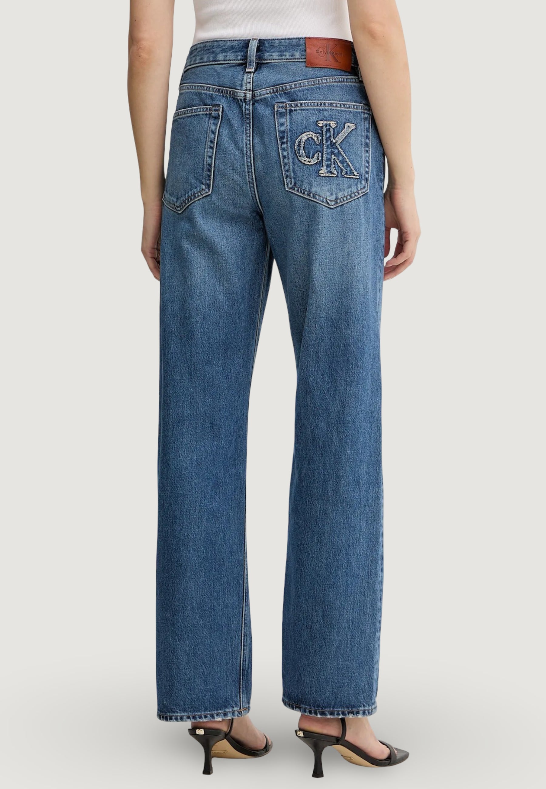 Jeans mom Calvin Klein Jeans LV047E704G