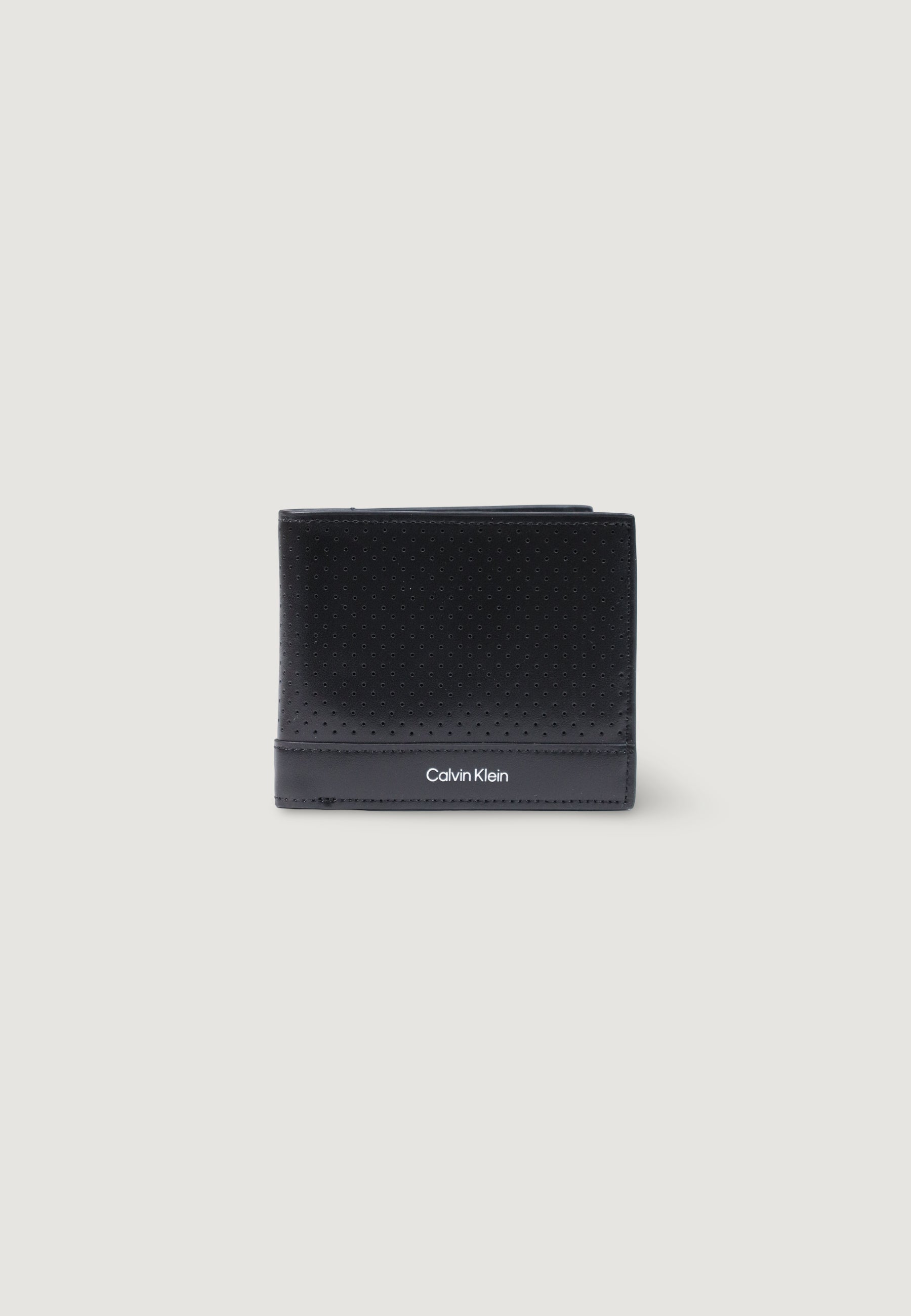 Portafoglio senza portamonete Calvin Klein PERFORATED BILLFOLD