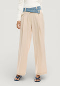Pantaloni bootcut Desigual PANT_ISIS