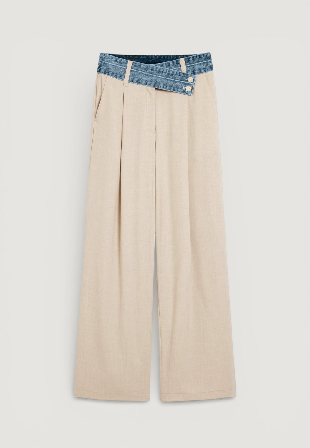 Pantaloni bootcut Desigual PANT_ISIS