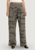 Pantaloni regular Desigual PANT_TRAJ