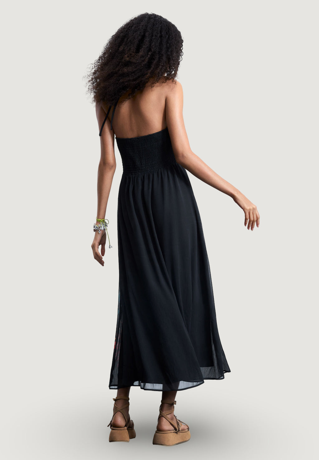 Vestito lungo Desigual VEST_SWIM-DAIKIRI HALTER