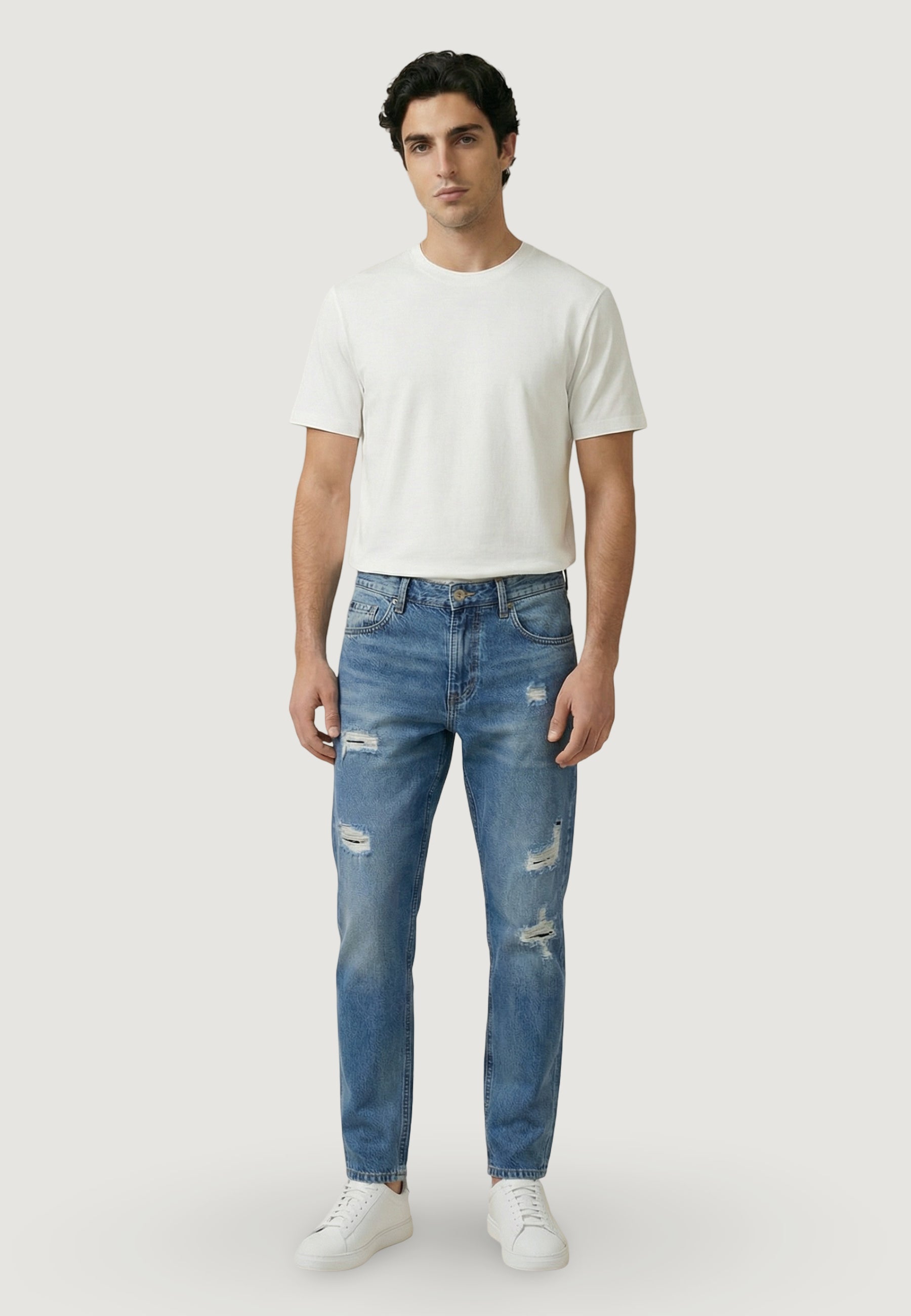 Jeans slim Gianni Lupo Cooper Carrot