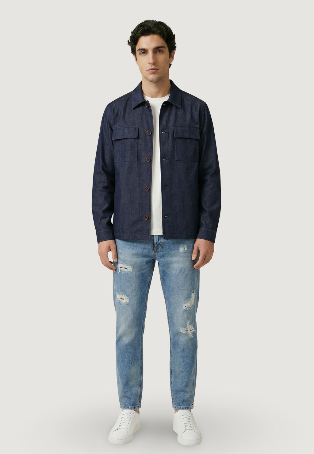 Camicia manica lunga Gianni Lupo OVERSHIRT