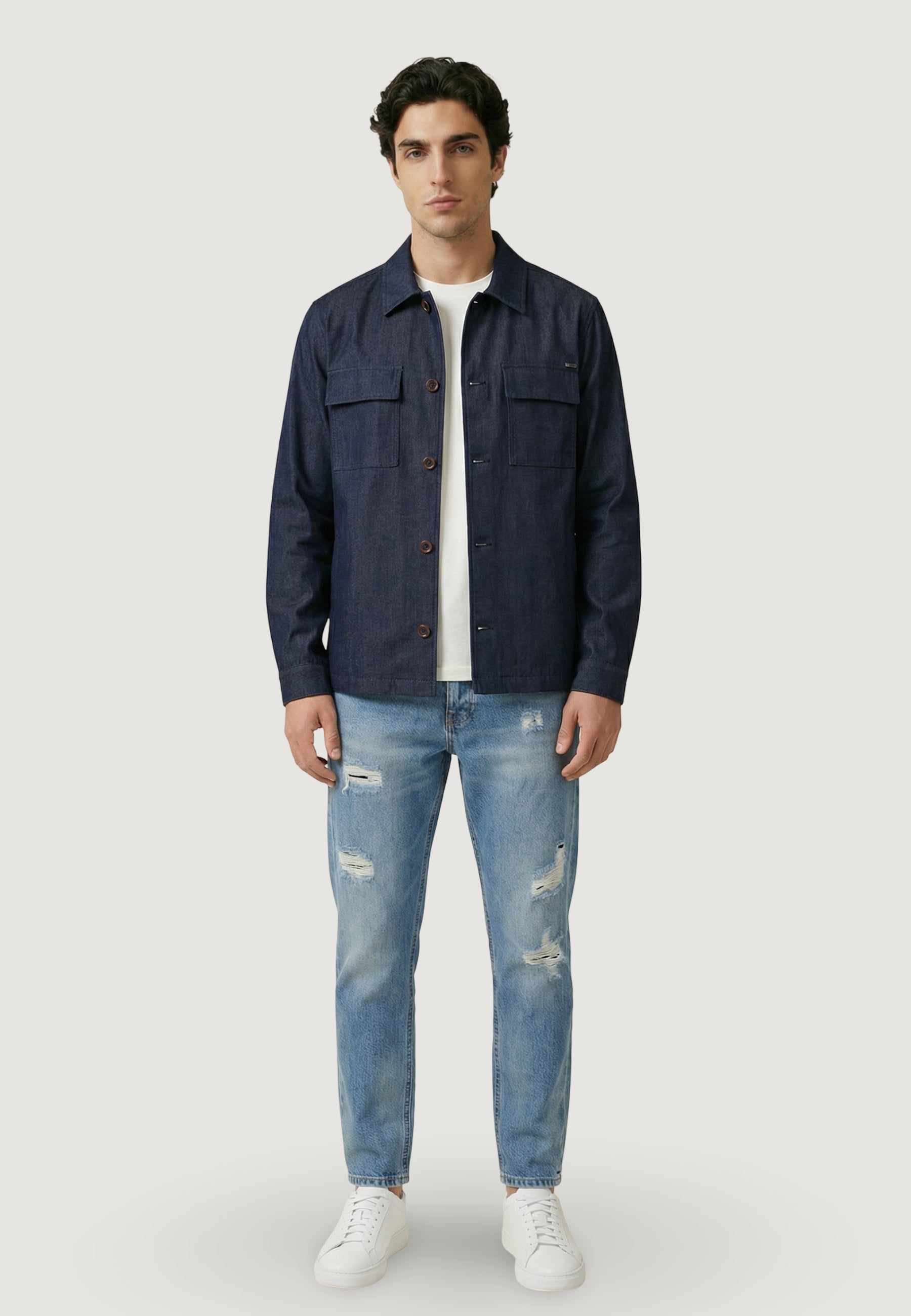 Camicia manica lunga Gianni Lupo OVERSHIRT