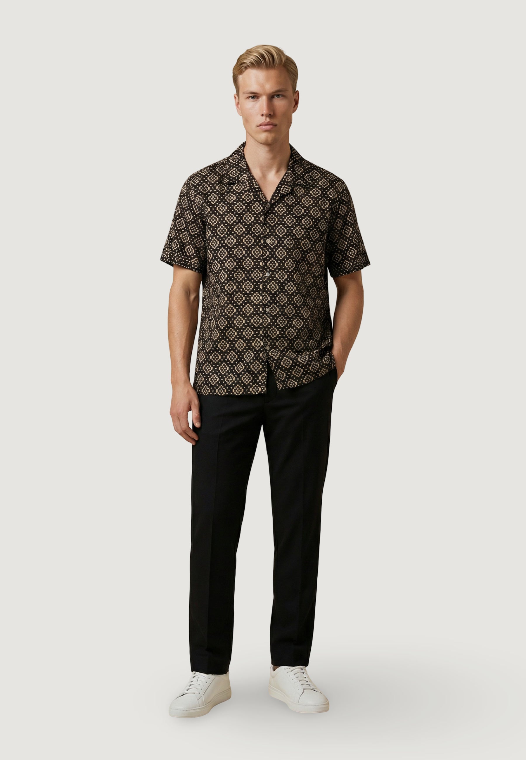 Short sleeve shirt Gianni Lupo GL1018TB