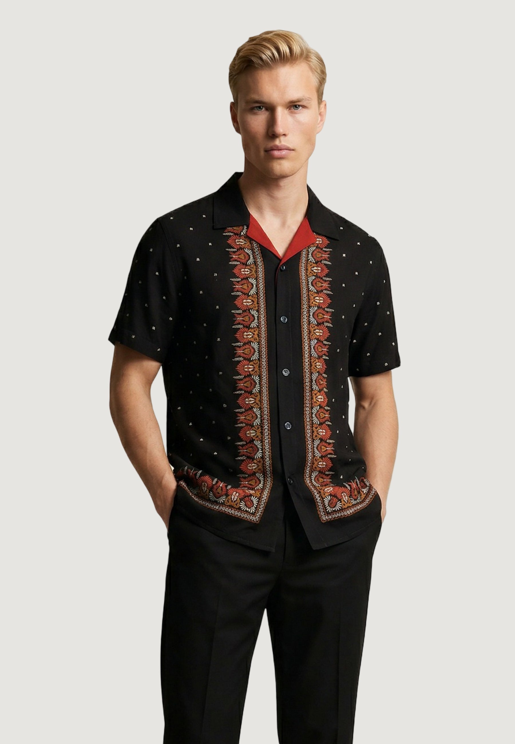 Camicia manica corta Gianni Lupo GL1026TB